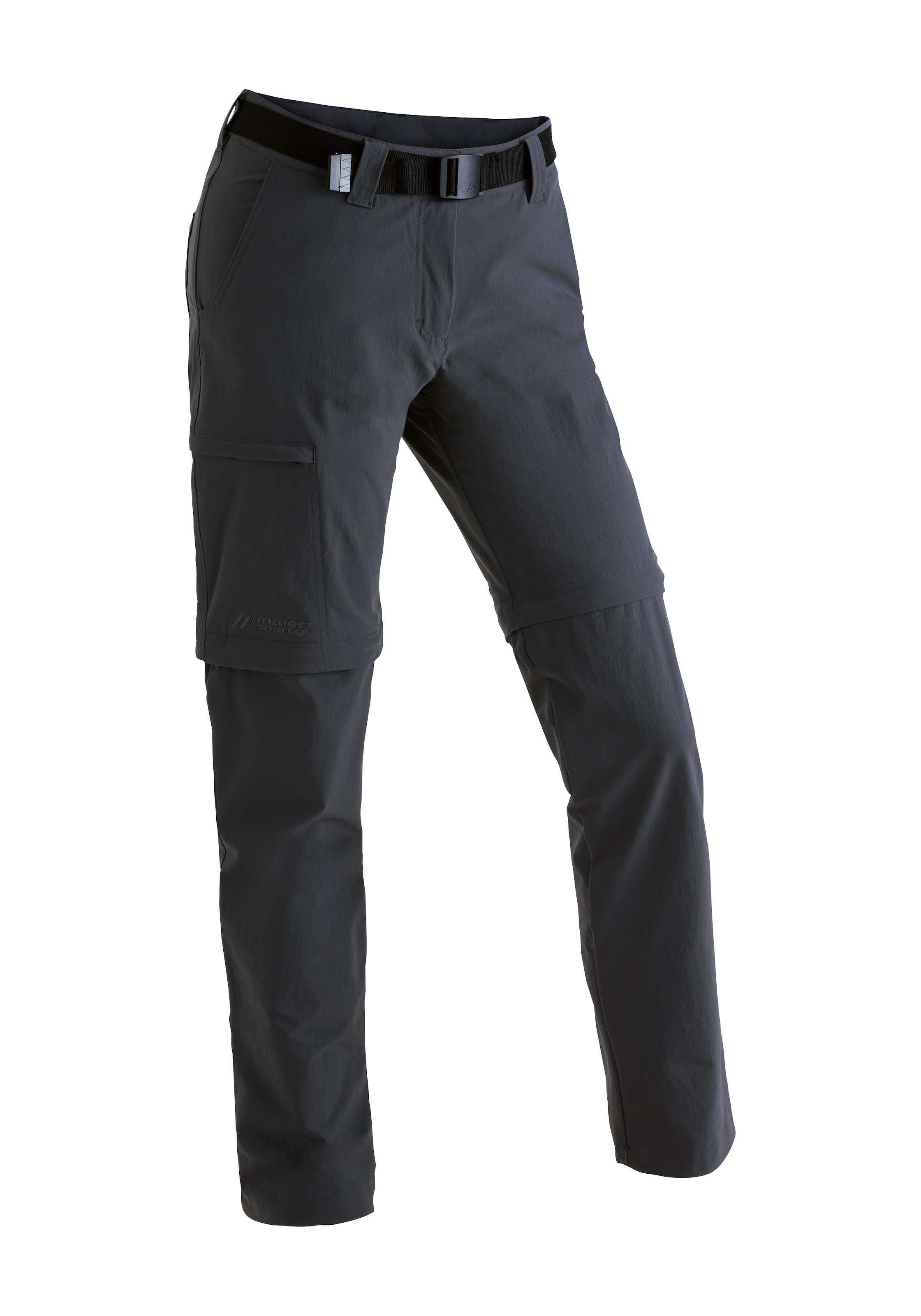 Maier Sports Outdoorhose »Inara slim zip«  Damen Zip-Off Wanderhose, atmungsaktive Trekkinghose, Slim Fit