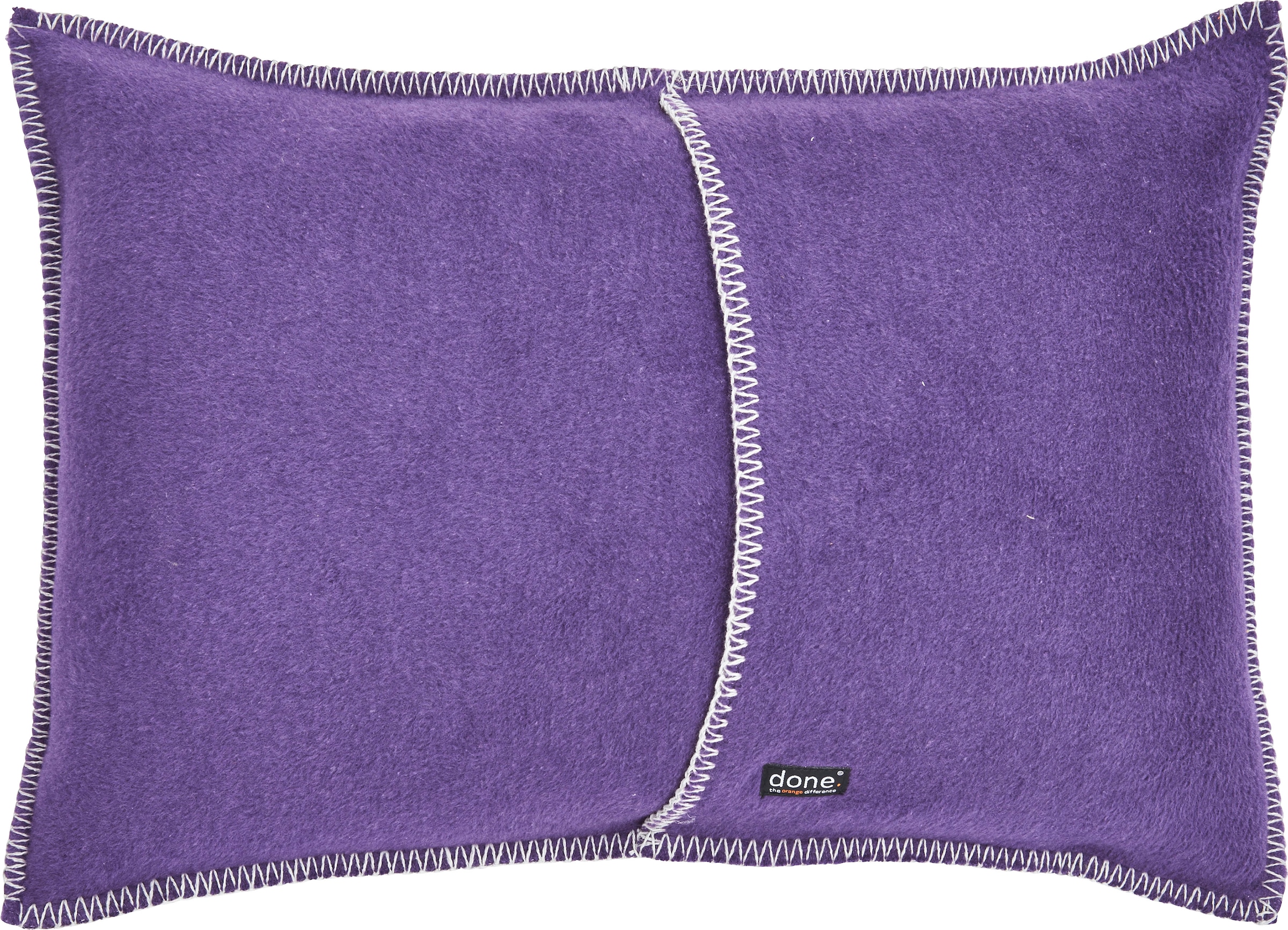 done.® Dekokissen »Cozy«, unifarben, Hotelverschluss, Kissenhüle ohne Füllung, 1 Stück