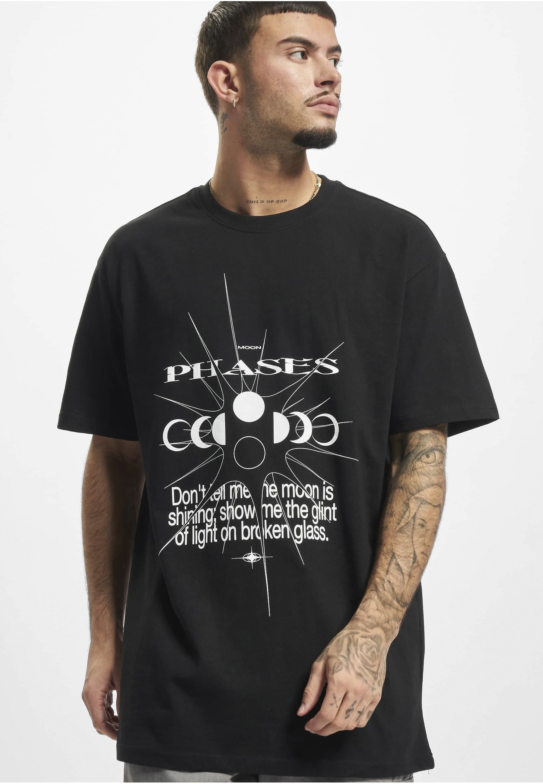 Upscale by Mister Tee Kurzarmshirt »Upscale by Mister Tee Unisex Moon Phases Tee« 1 Stk.