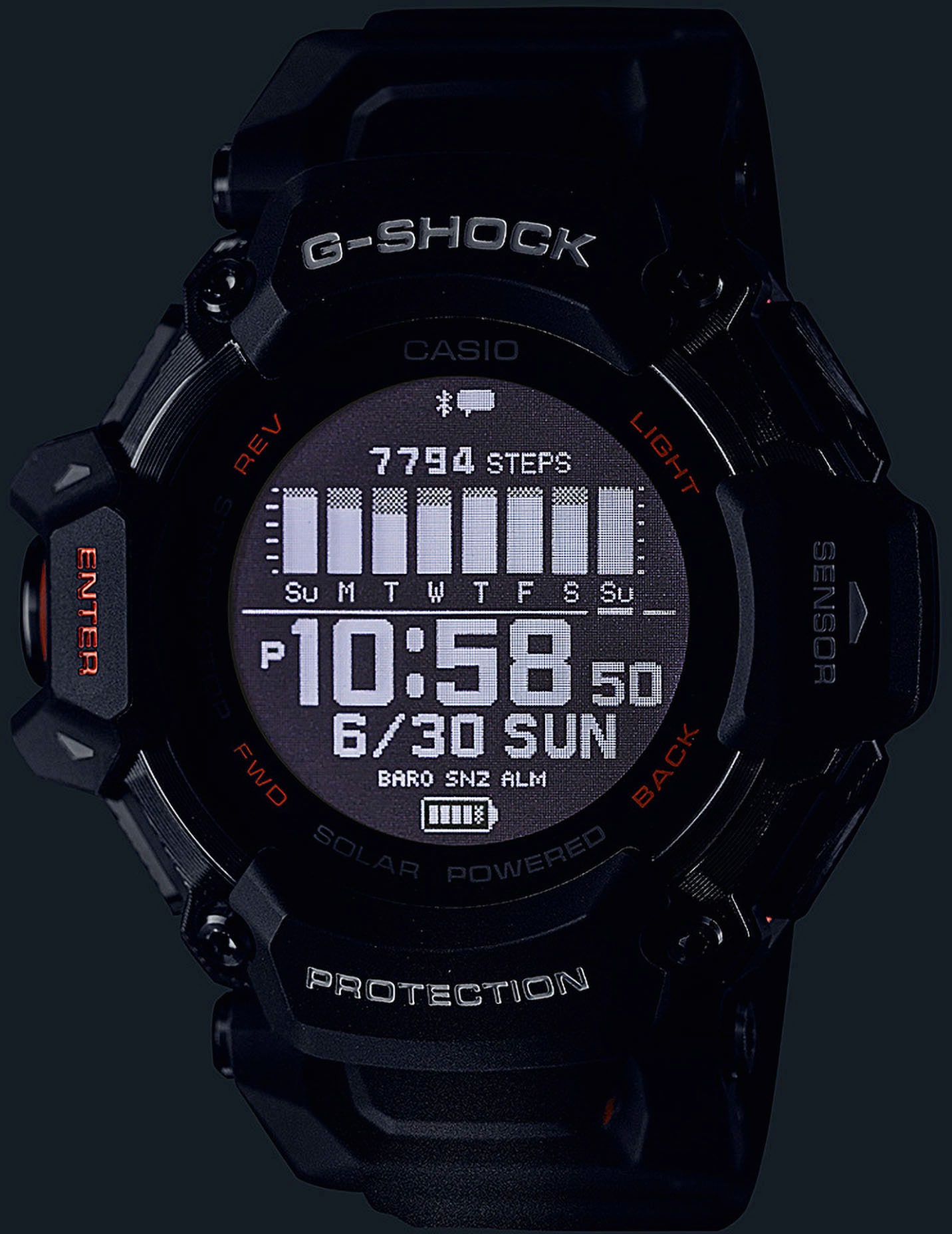 CASIO G-SHOCK Smartwatch »GBD-H2000-1AER«, (Solar)