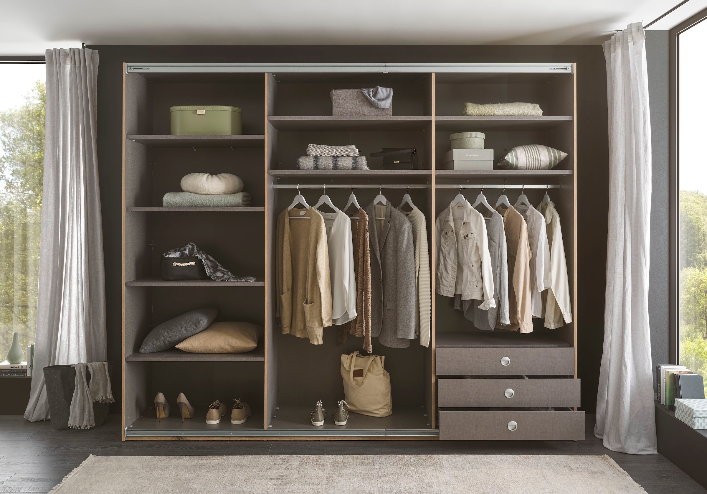 Schlafkontor Schwebetürenschrank »Preda«