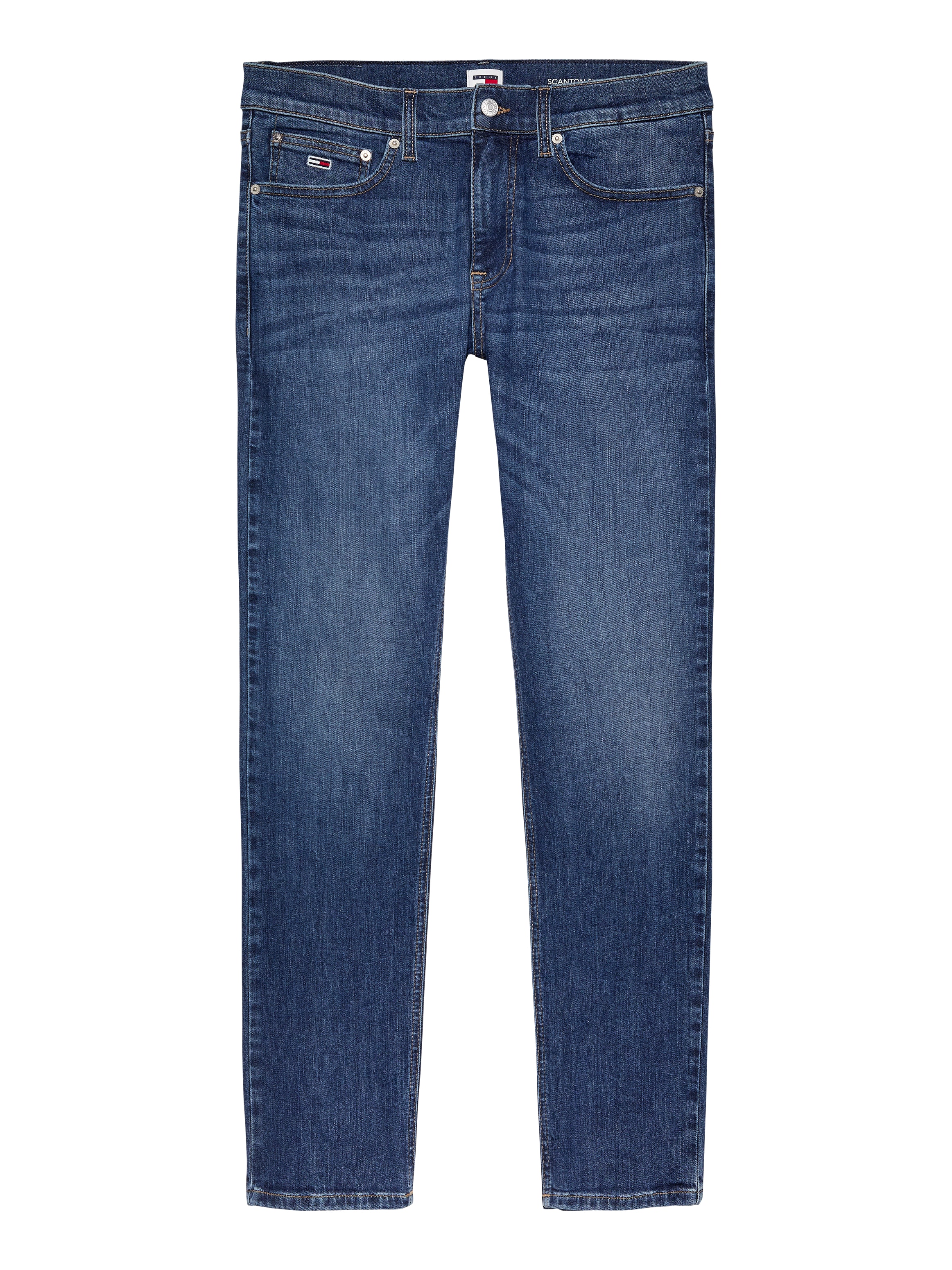 Tommy Jeans Slim-fit-Jeans »SCANTON SLIM«, mit Logoprägung