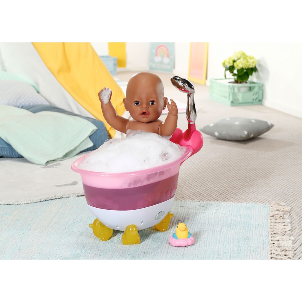 Baby Born Babypuppe »Magic Boy, Dolls of Colour, 43 cm«, mit lebensechten Funktionen
