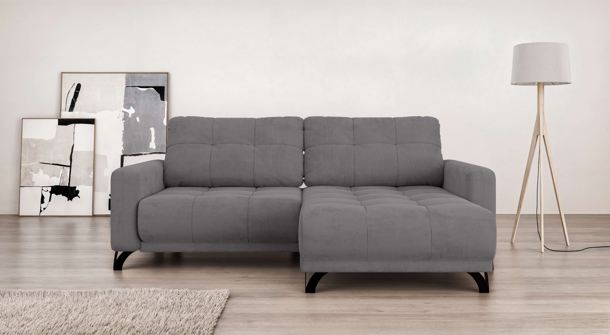 Home affaire Ecksofa »FAIRVIEW mit verstellbaren Rückenlehne, Maße B/T/H: 2 günstig online kaufen