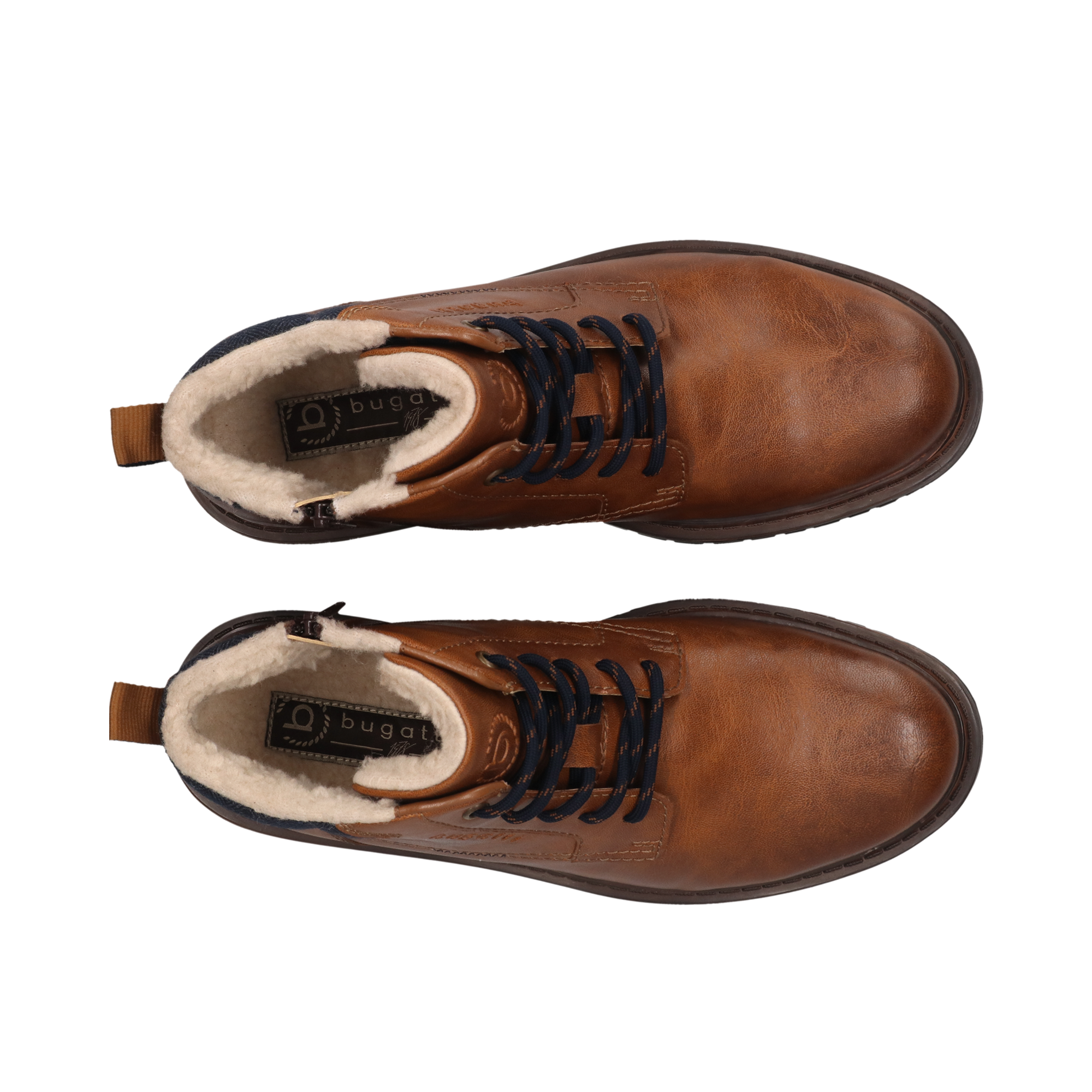 bugatti Schnürboots  Winterboots, Schnürstiefelette mit Warmfutter