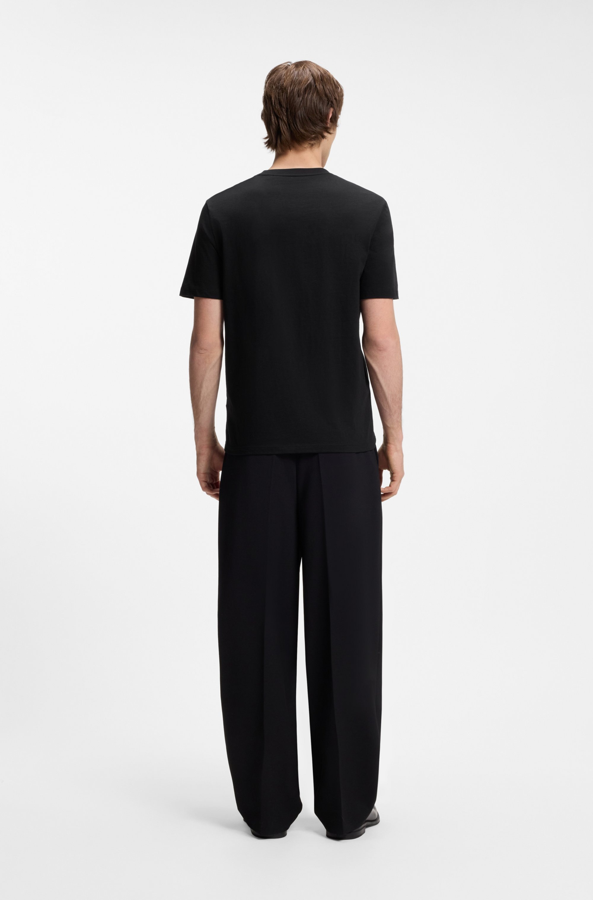 HUGO T-Shirt »Durose« Fotodruck, reine Baumwolle, Regular Fit