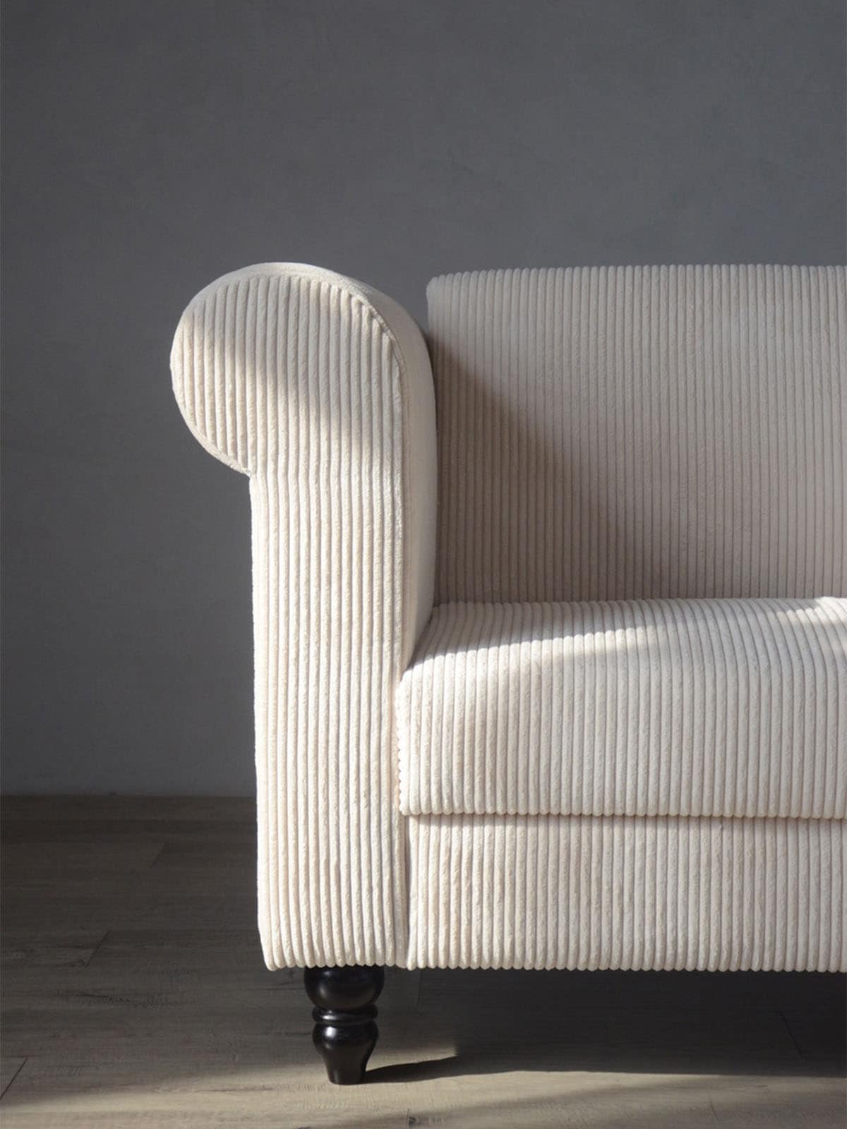 Dorel Home 3-Sitzer »Felix II, Schlafsofa 236cm, (Liegefläche 108x190cm), Rückenlehne«, 3-fach verstellbar, Sitzhöhe 46 cm, Cord