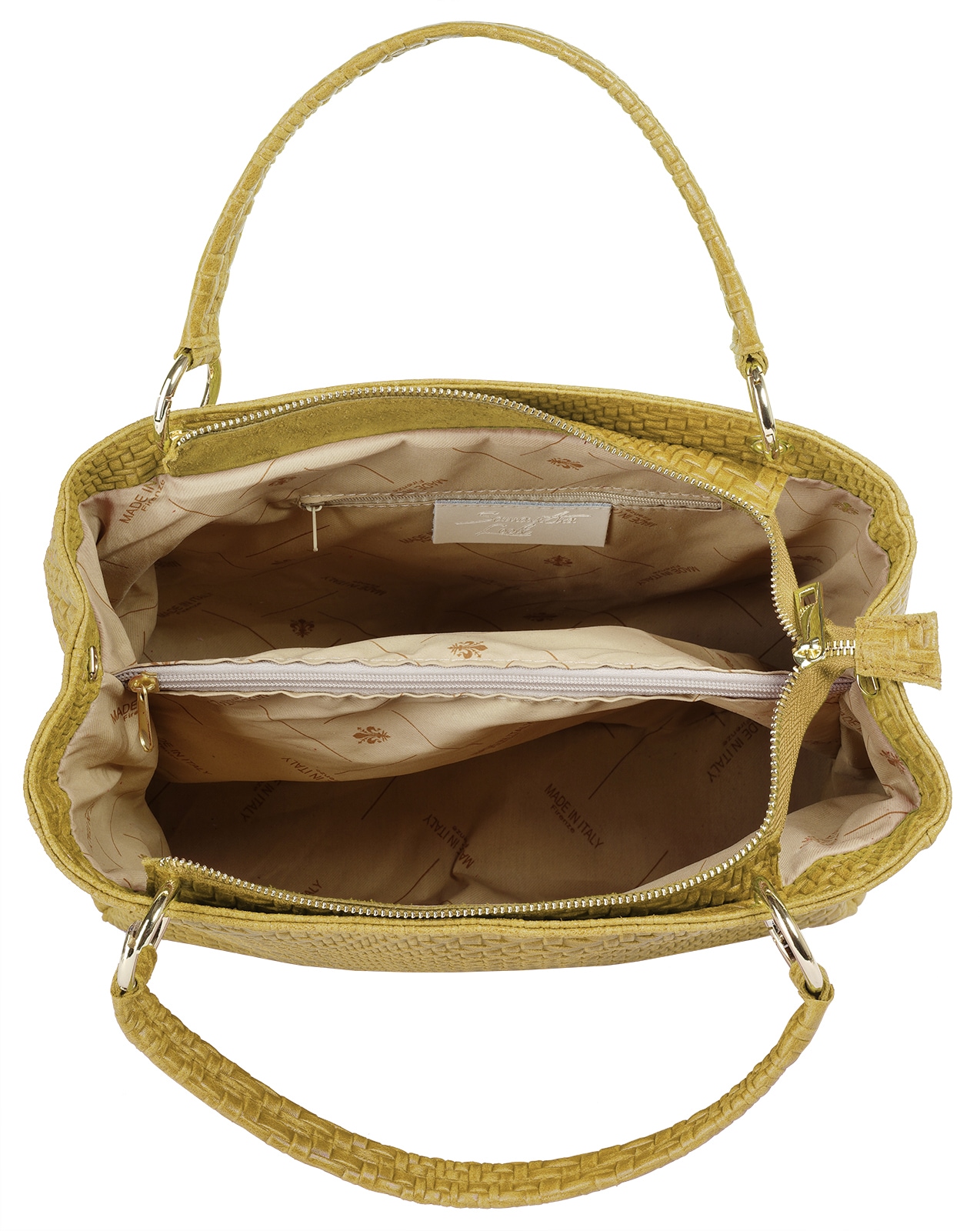 Samantha Look Shopper, echt Leder, Made in Italy