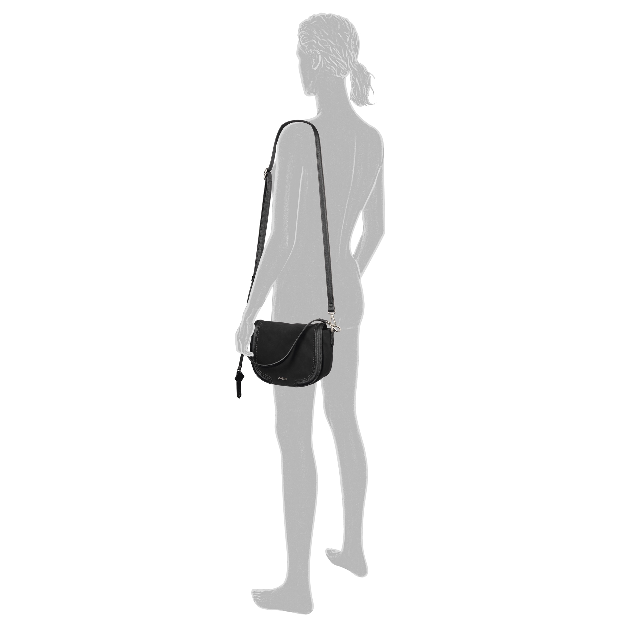 Gabor Umhängetasche »Cira« Damen Schultertasche, Abendtasche mit Überschlag