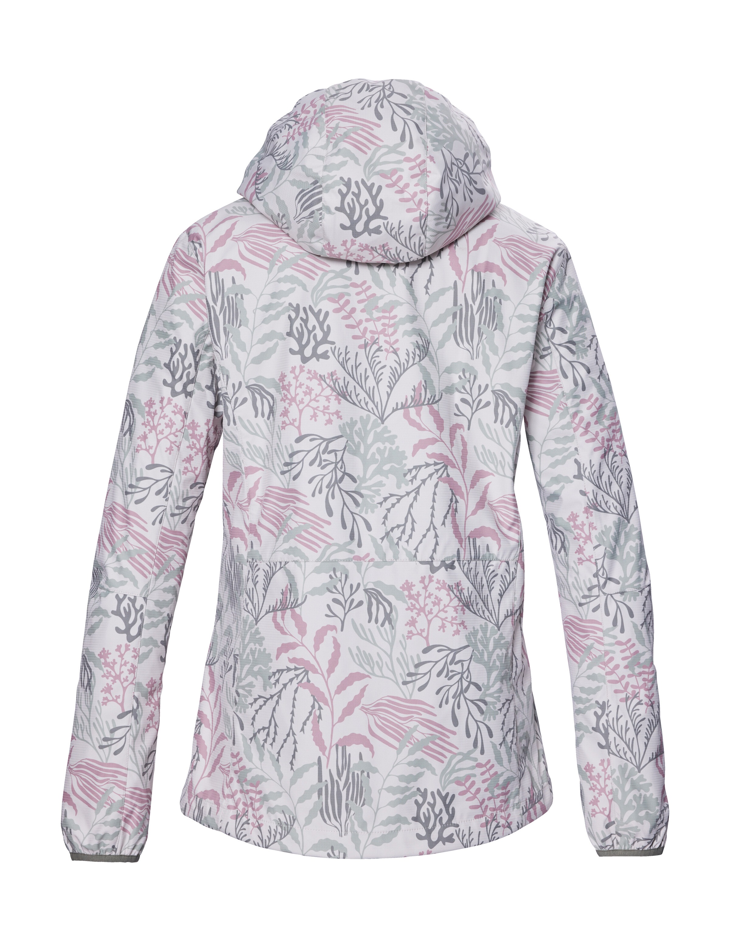 Killtec Softshelljacke »KOS 56 WMN SFTSHLL JCKT«, Wasserabweisende, winddichte Softshelljacke mit floralem Print