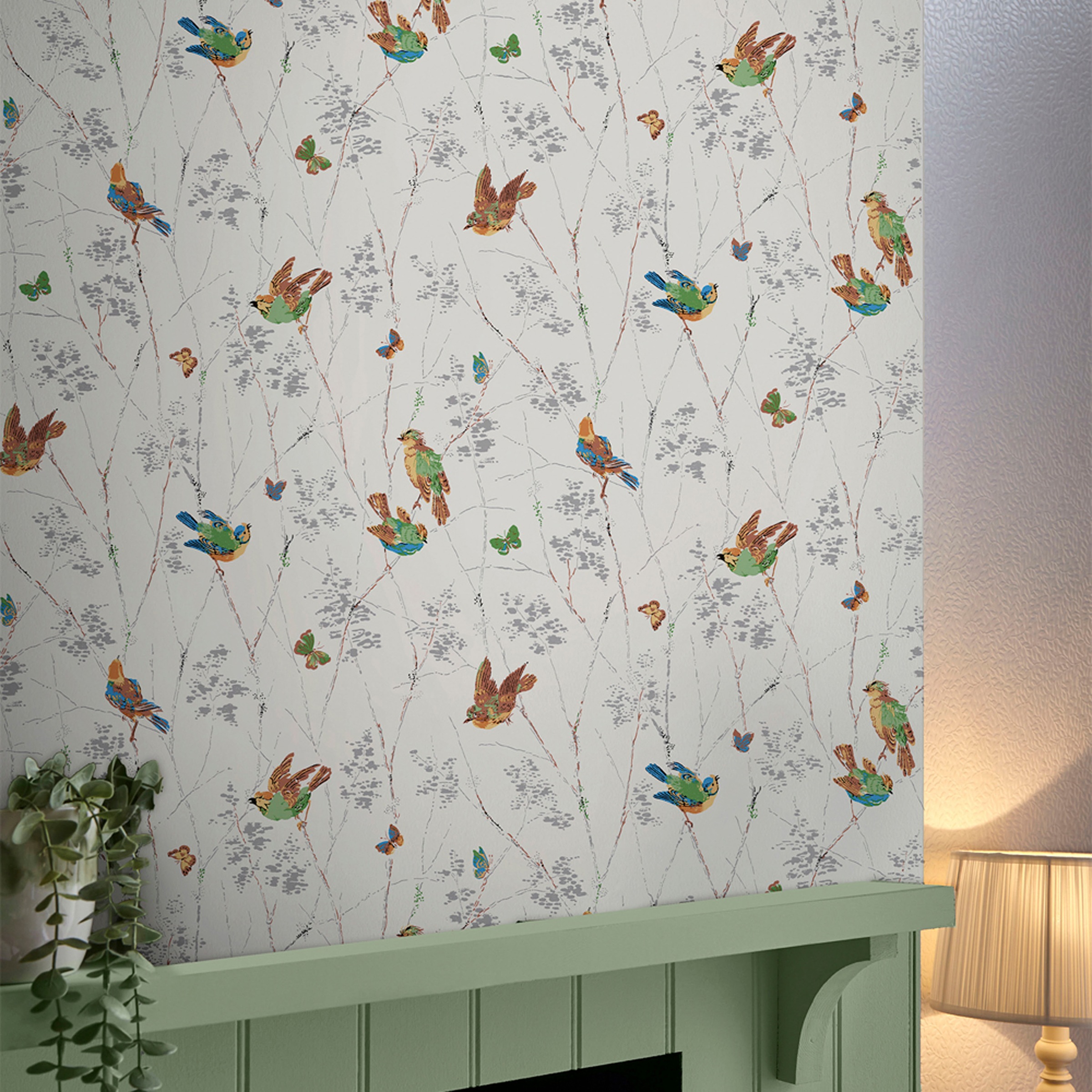 LAURA ASHLEY Vliestapete »Aviary«, Motiv, Motiv günstig online kaufen
