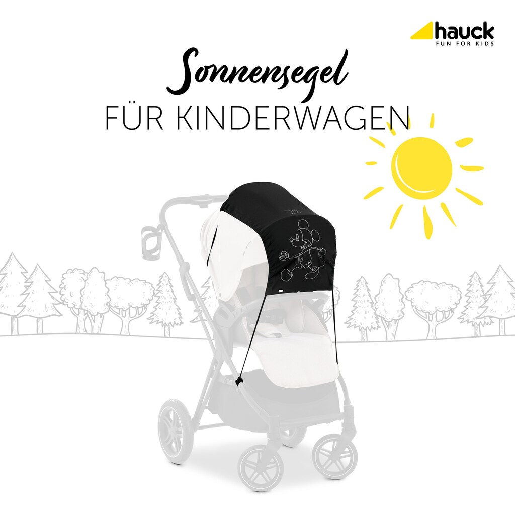 Hauck Sonnensegel »Sunshade, Mickey Mouse black«