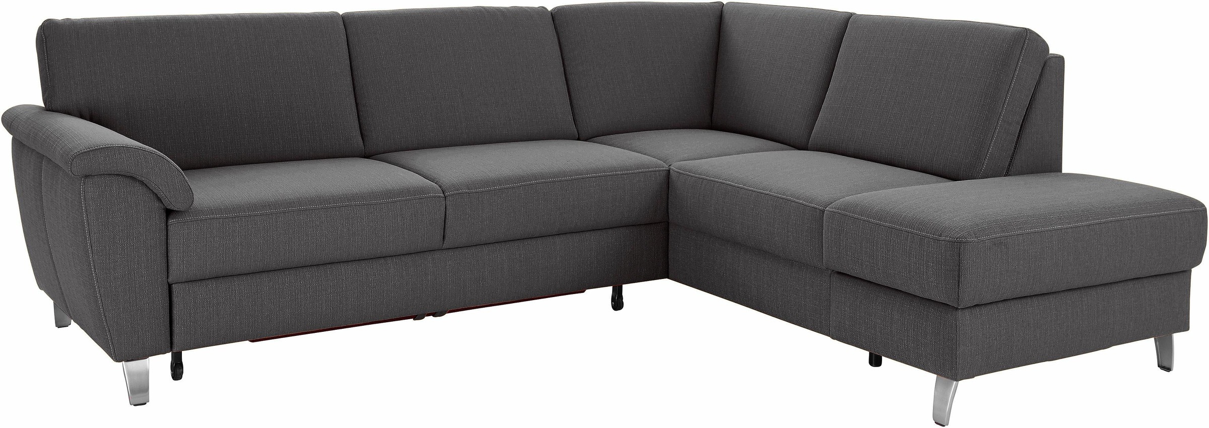 sit&more Ecksofa »Texel L-Form«, mit Federkern, wahlweise mit Bettfunktion günstig online kaufen