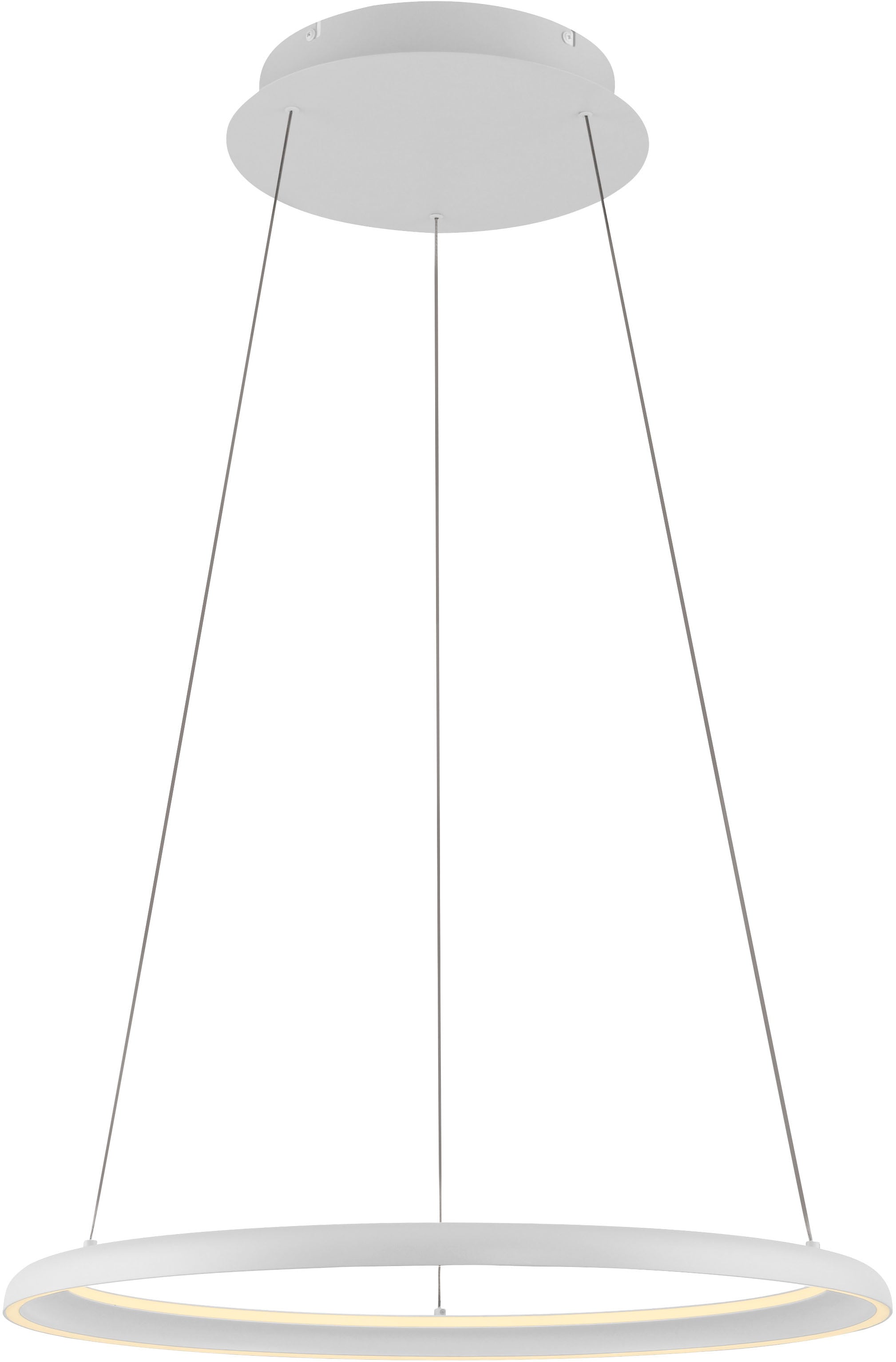 SCHÖNER WOHNEN-Kollektion LED Pendelleuchte »QUILLO« LED-Board 1 Stk. Warmweiß SCHÖNER WOHNEN Kollektion, SimplyDim, Memoryfunktion, Comfort-Lift