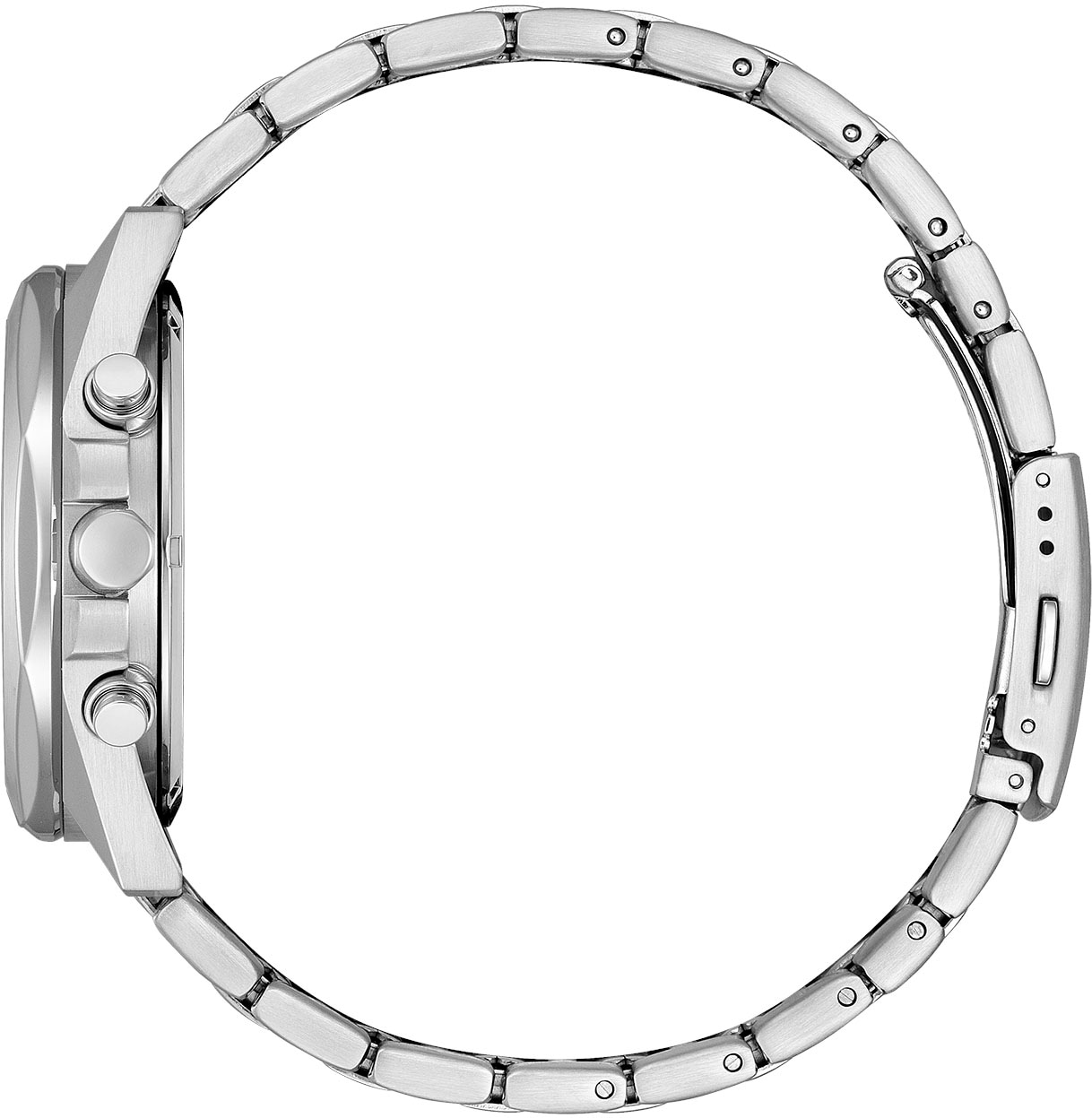 Citizen Chronograph, Armbanduhr, Herrenuhr, Solar, Stoppfunktion, Edelstahlarmband