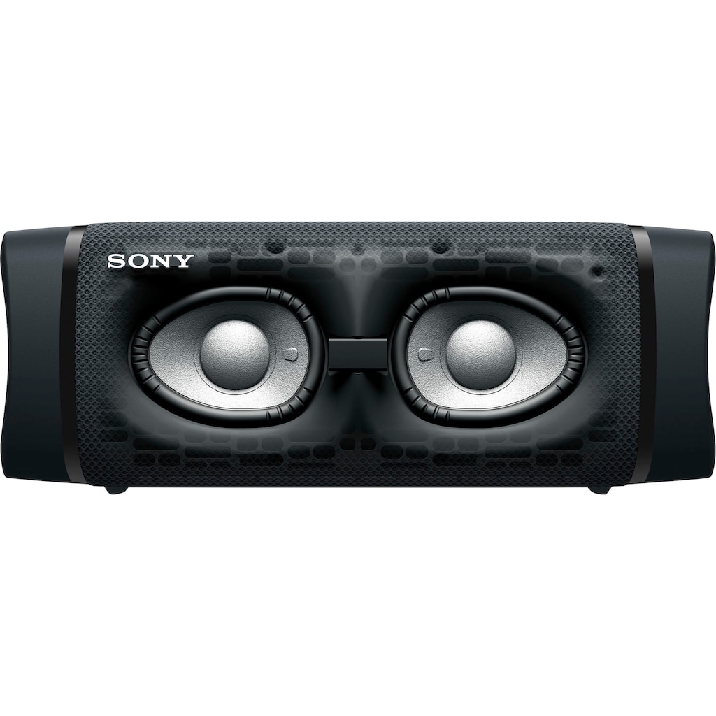 Sony Bluetooth-Lautsprecher »SRS-XB33 tragbarer, kabelloser«, Mehrfarbige Lichtleiste, Lautsprecherbeleuchtung, wasserabweisend, Extra Bass