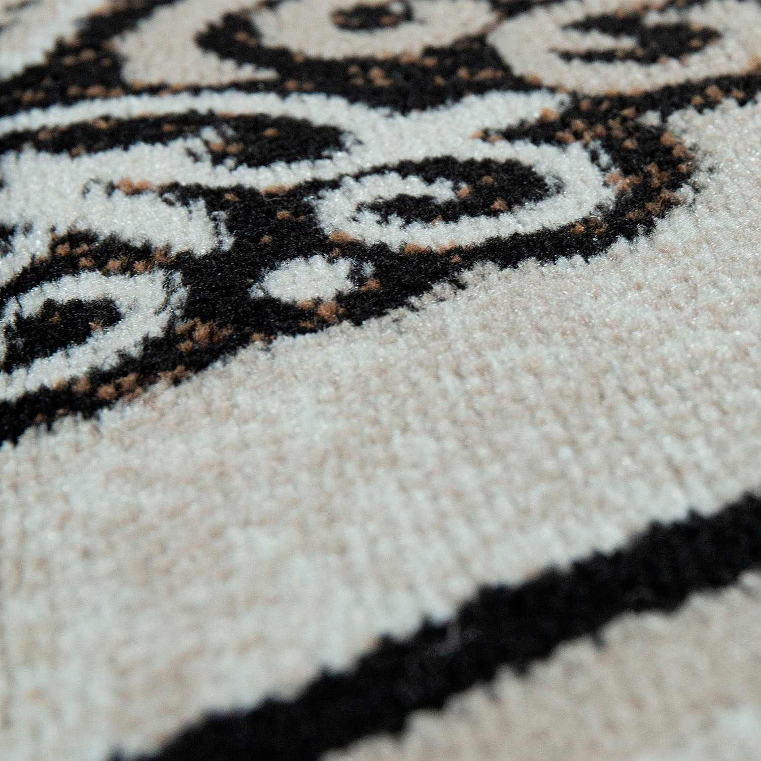 Paco Home Teppich »Sinai 077«, rechteckig, 13 mm Höhe, Kurzflor, Ornamente in dezenten Farbtöne