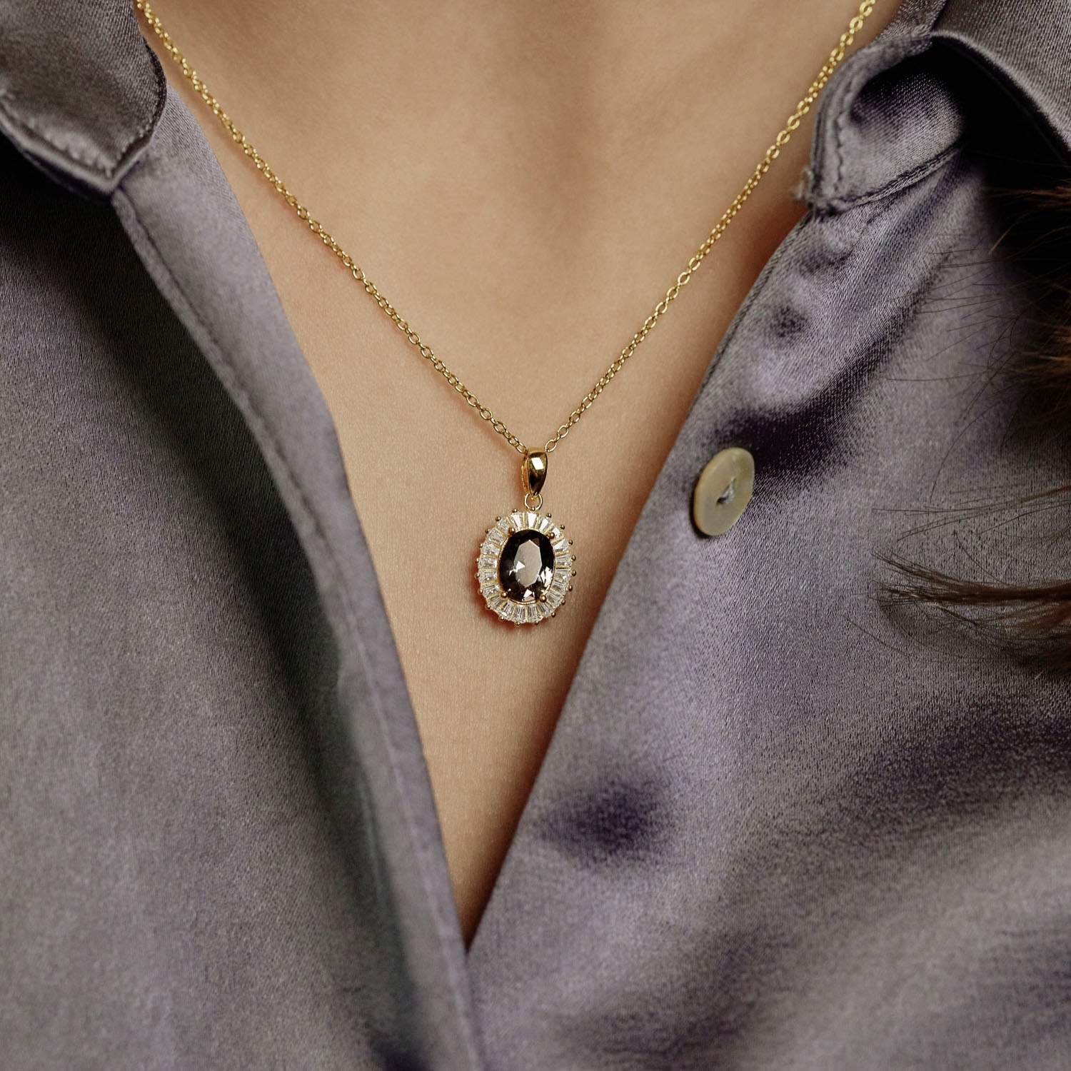 Amor Kette mit Anhänger »2039082«, mit Zirkonia (synth.)