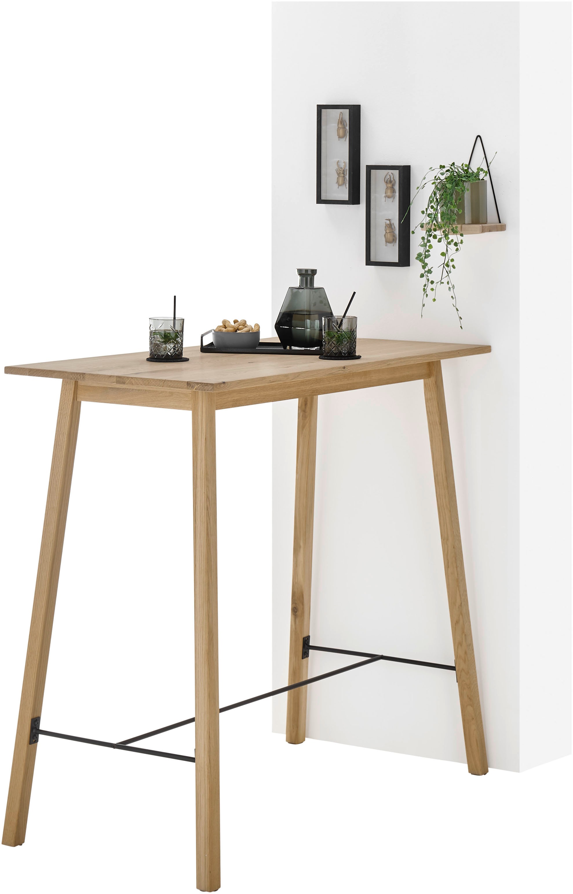 Stolkom Bartisch »Jules Eiche Massivholz geölt, Hochtisch BxHxT 120x104x60 günstig online kaufen