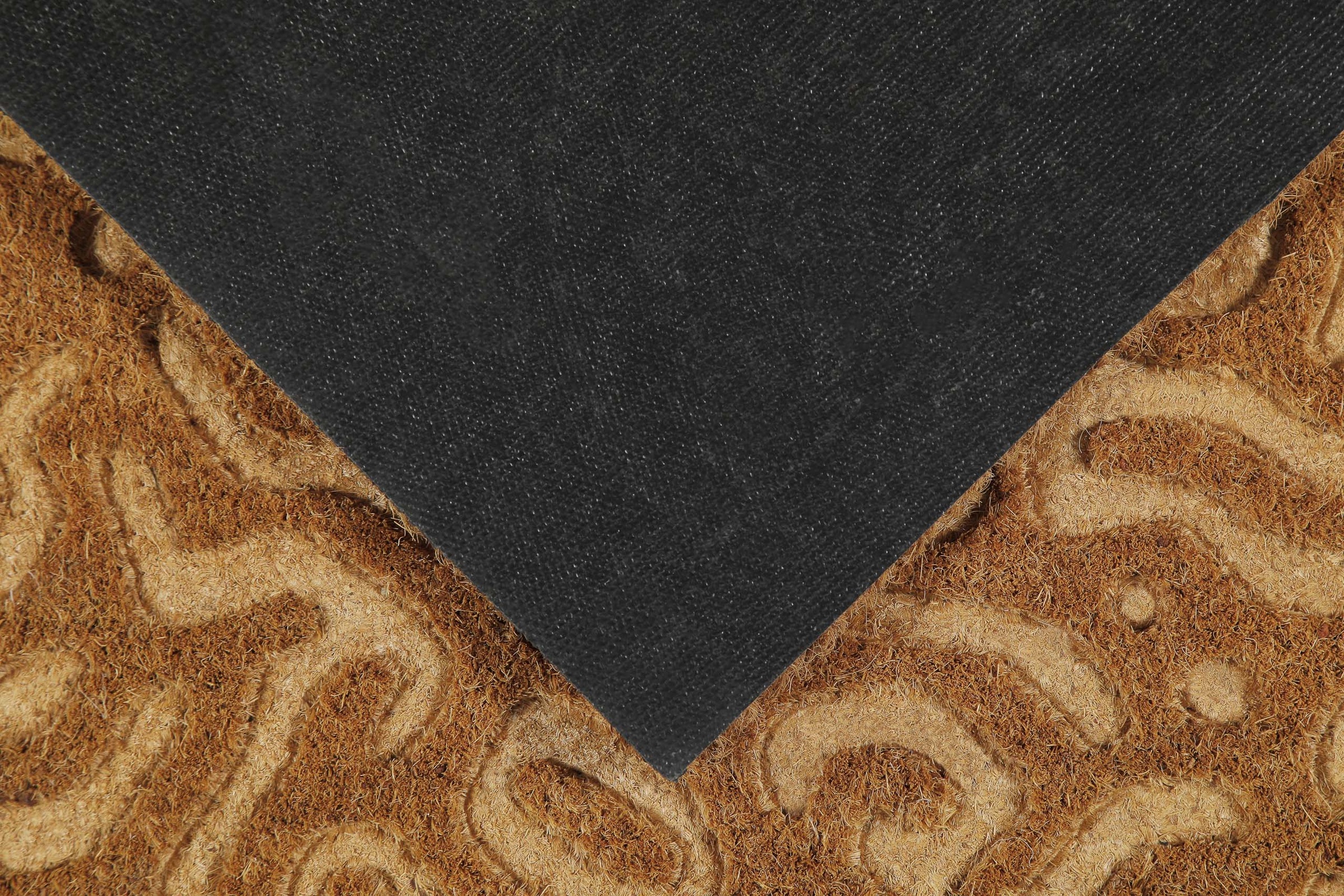 Wecon home Fußmatte »Desert Doodle«, rechteckig, 14 mm Höhe, Kokos, pflegeleicht, rutschfest, abstraktes Design, Schmutzfangmatte
