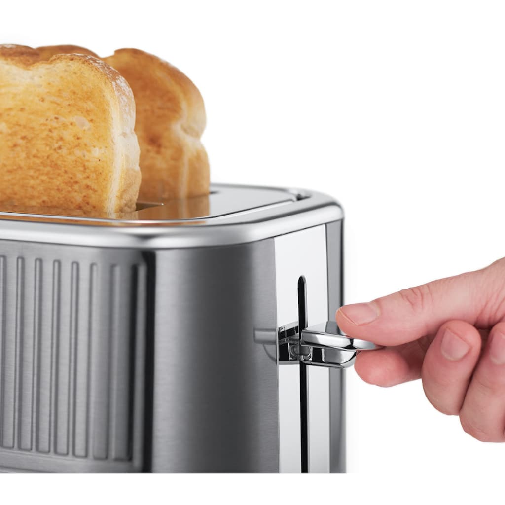 RUSSELL HOBBS Toaster »Geo Steel 25250-56«, 2 kurze Schlitze, 1640 W