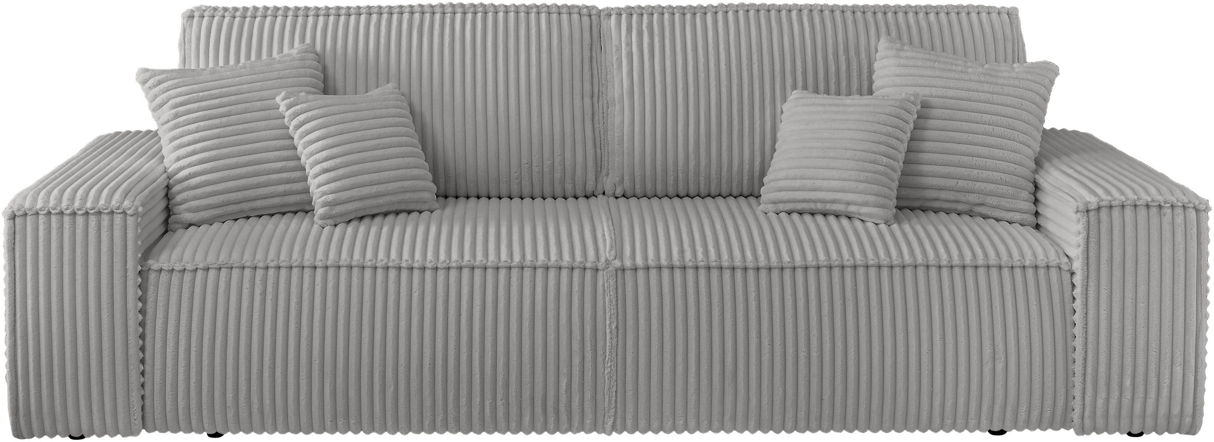 andas 3-Sitzer »FINNLEY Schlafsofa 257 cm, Schlaffunktion mit Bettkasten (2 günstig online kaufen