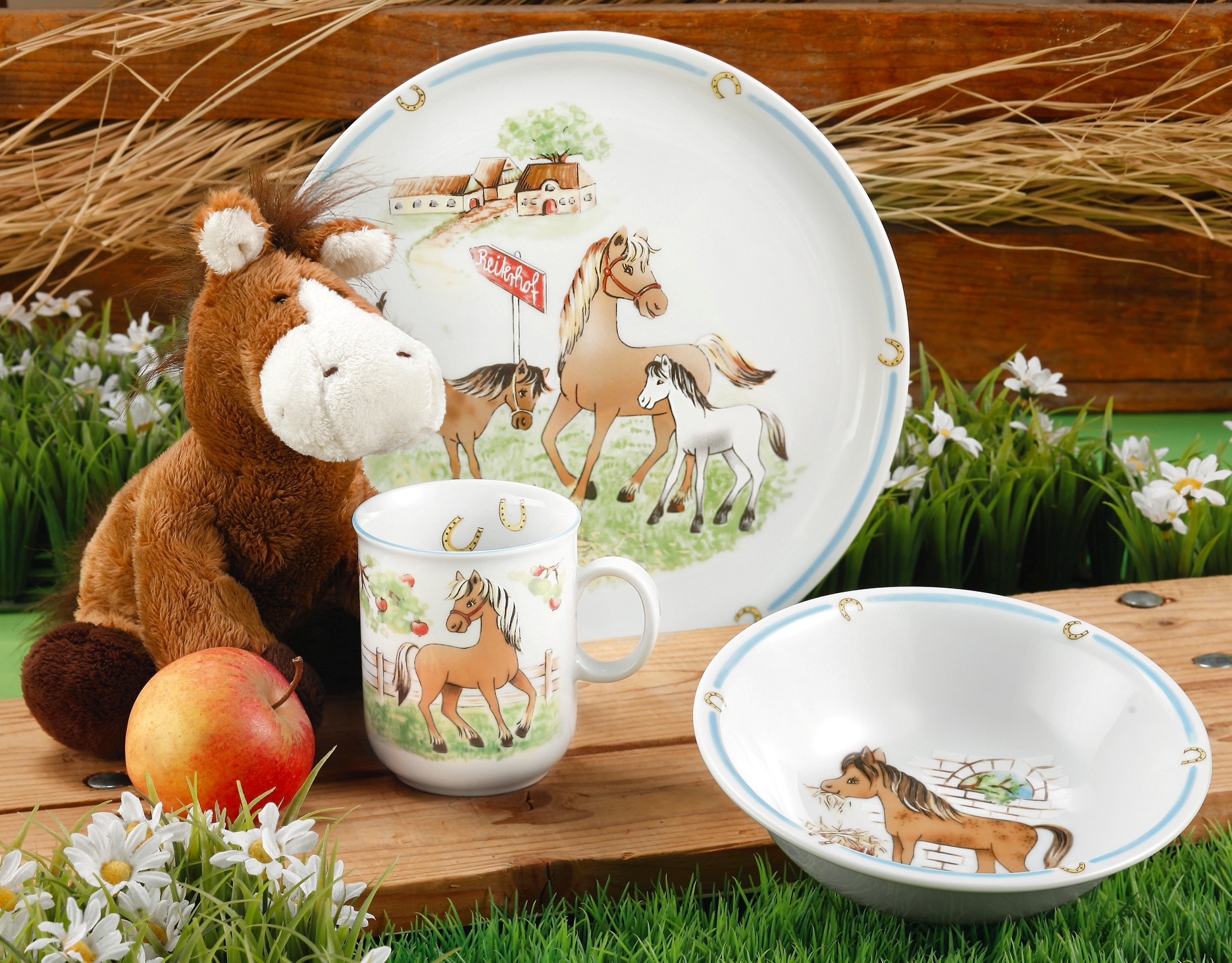 Seltmann Weiden Schüssel »Compact - Mein Pony«, 1 tlg., aus Porzellan, Schale rund 16 cm