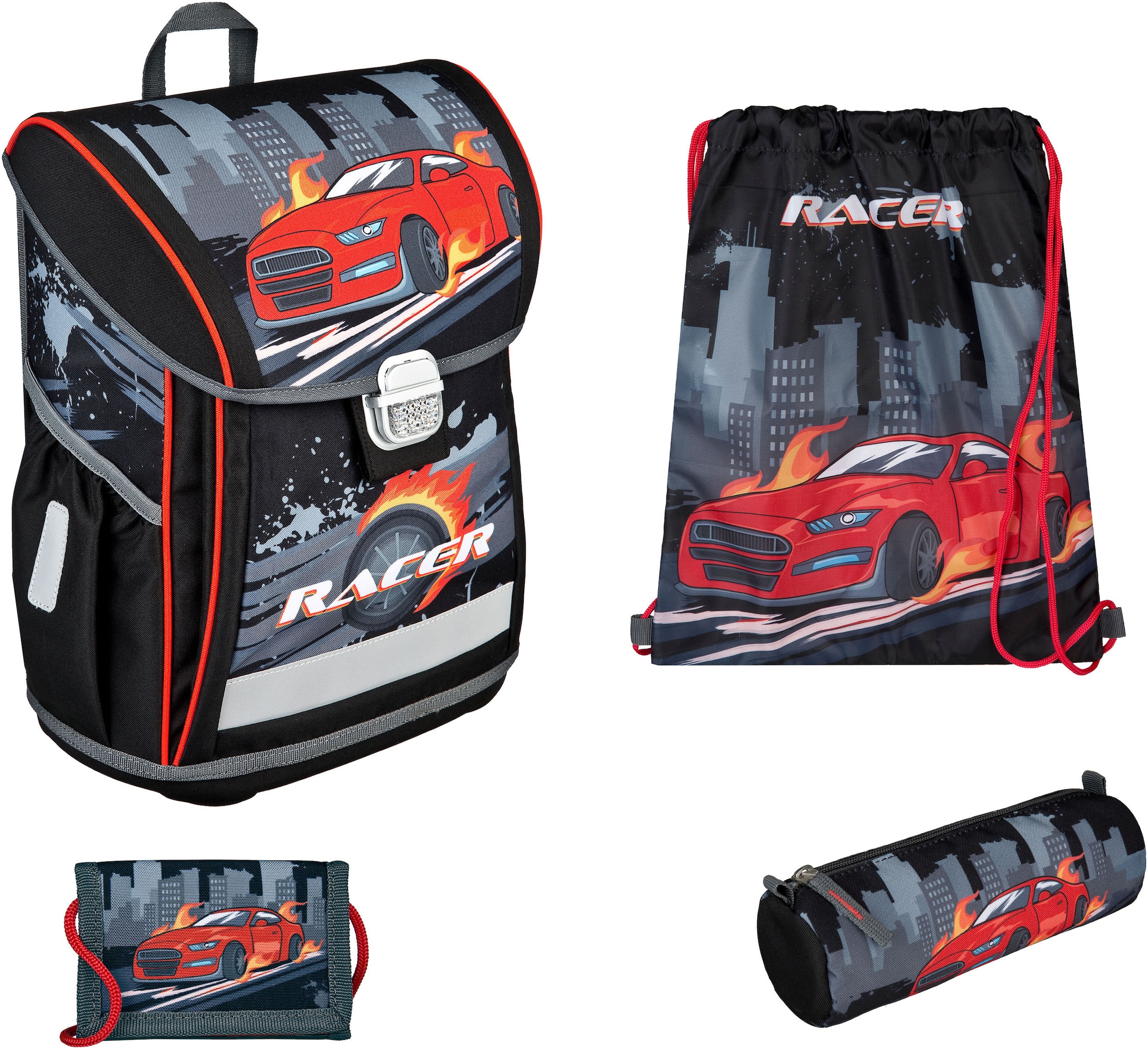 UNDERCOVER Schulranzen »Curve« Reflektoren