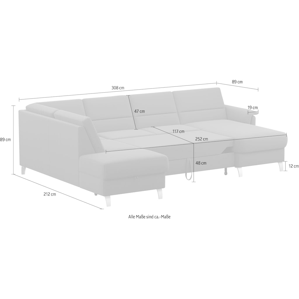 sit&more Wohnlandschaft »Palmera«