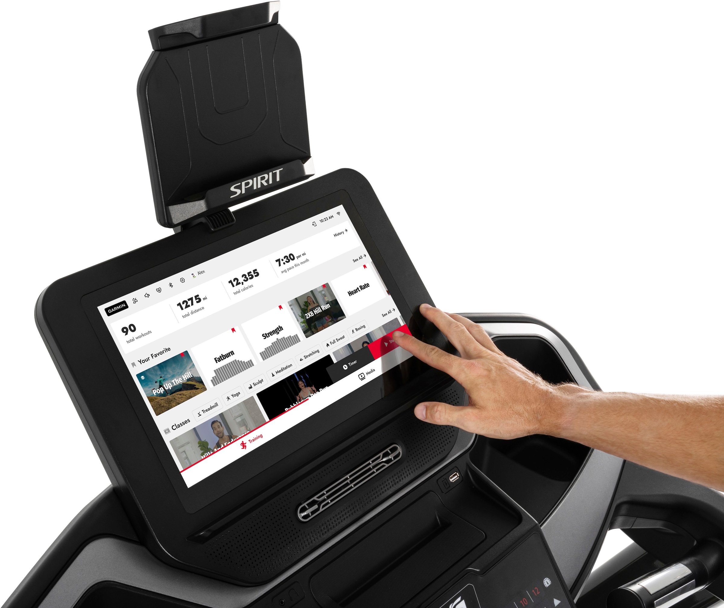 Spirit Fitness Laufband »Spirit Fitness Laufband XT685 ENT Black«