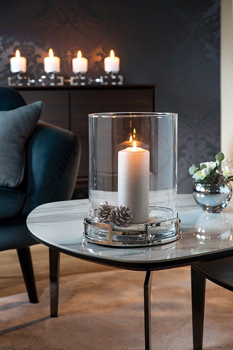 Fink Windlicht »HOMMAGE, Weihnachtsdeko« aus Edelstahl günstig online kaufen