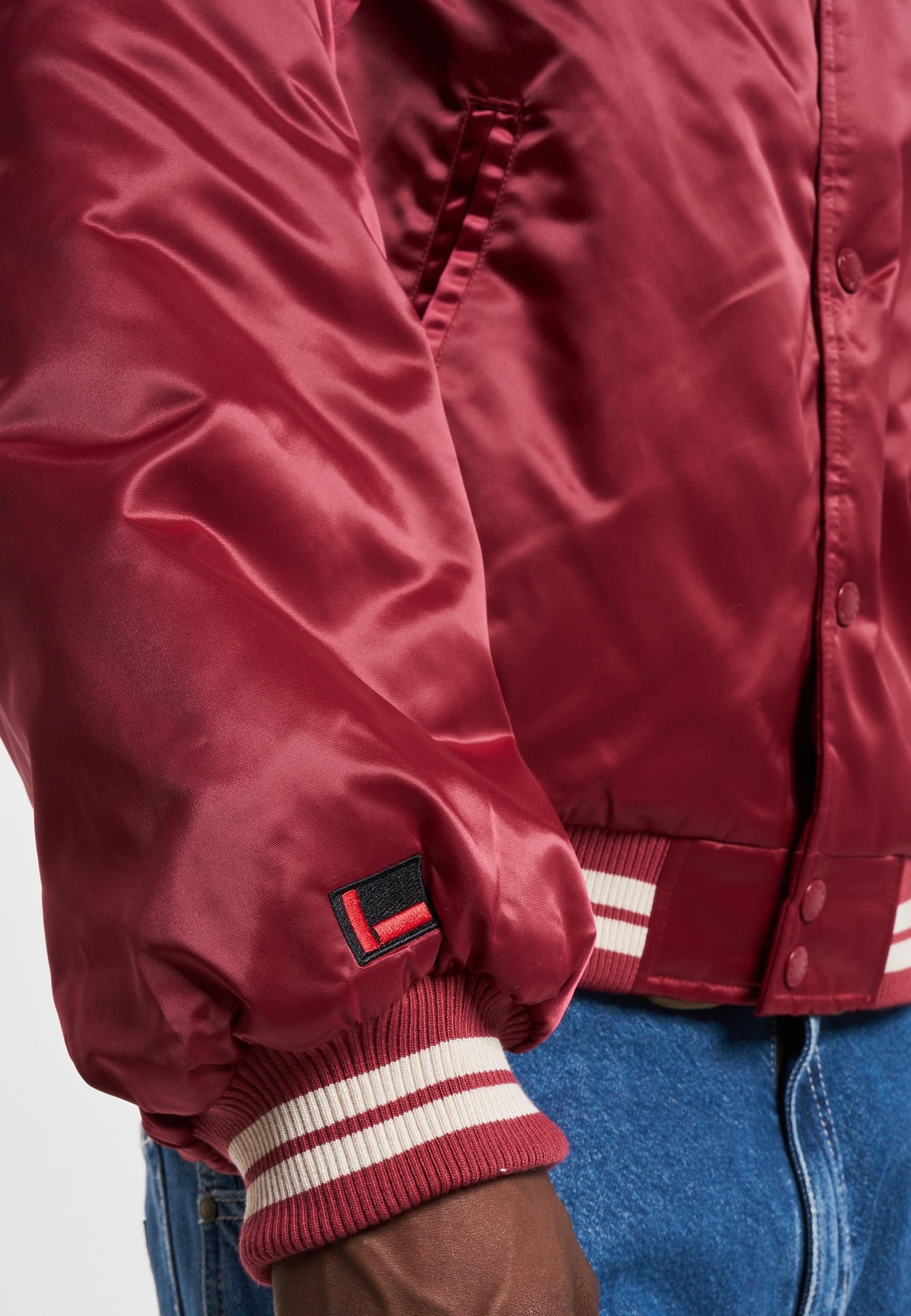 Fubu Bomberjacke »Fubu Herren FM233-001-2 FUBU College Satin Varsity Jacket« 1 Stk. tlg. ohne Kapuze