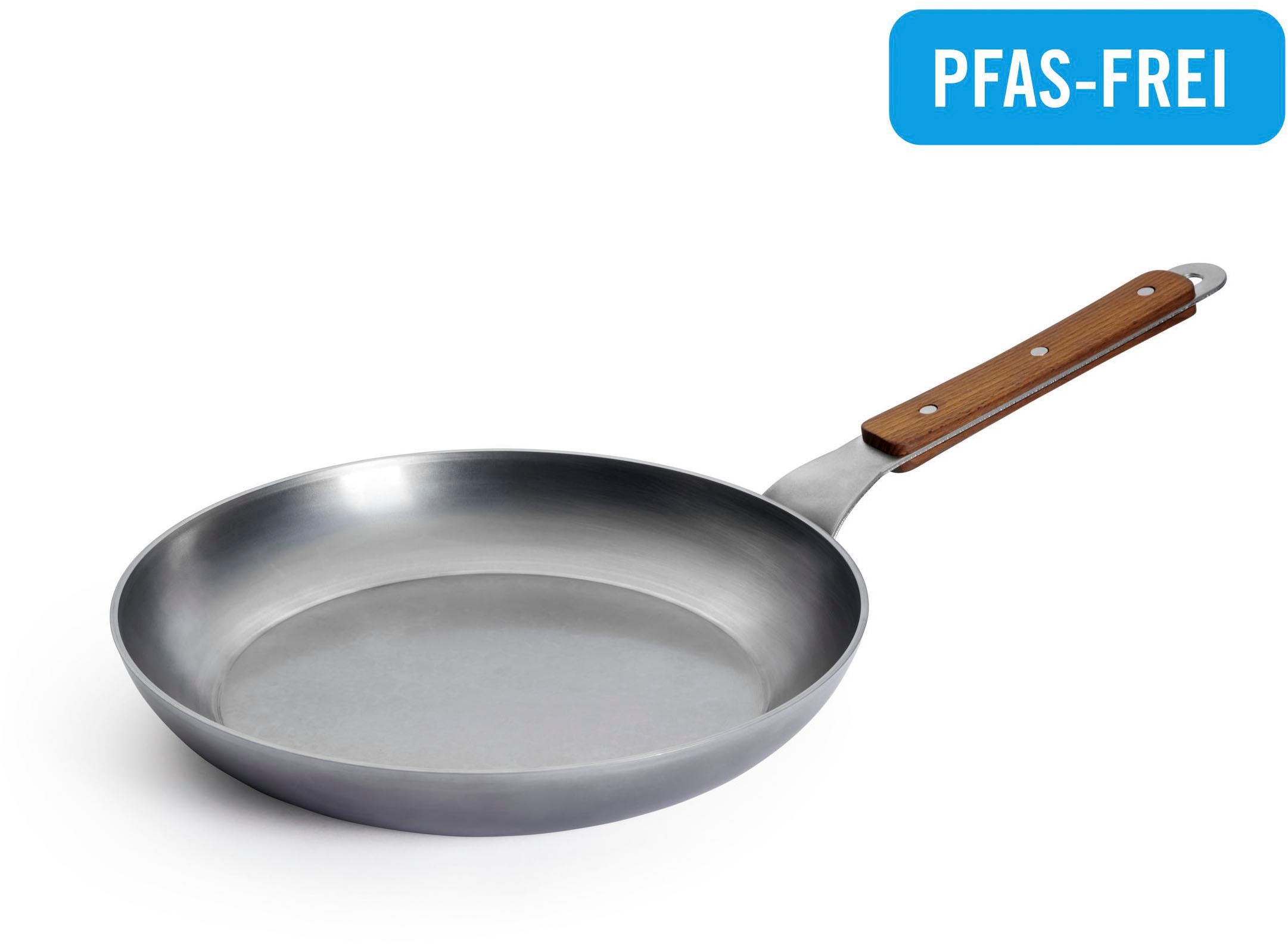 Woll Carbon Steel Bratpfanne Flach Induktion Flachpfanne Karbonstahl PFAS-f günstig online kaufen