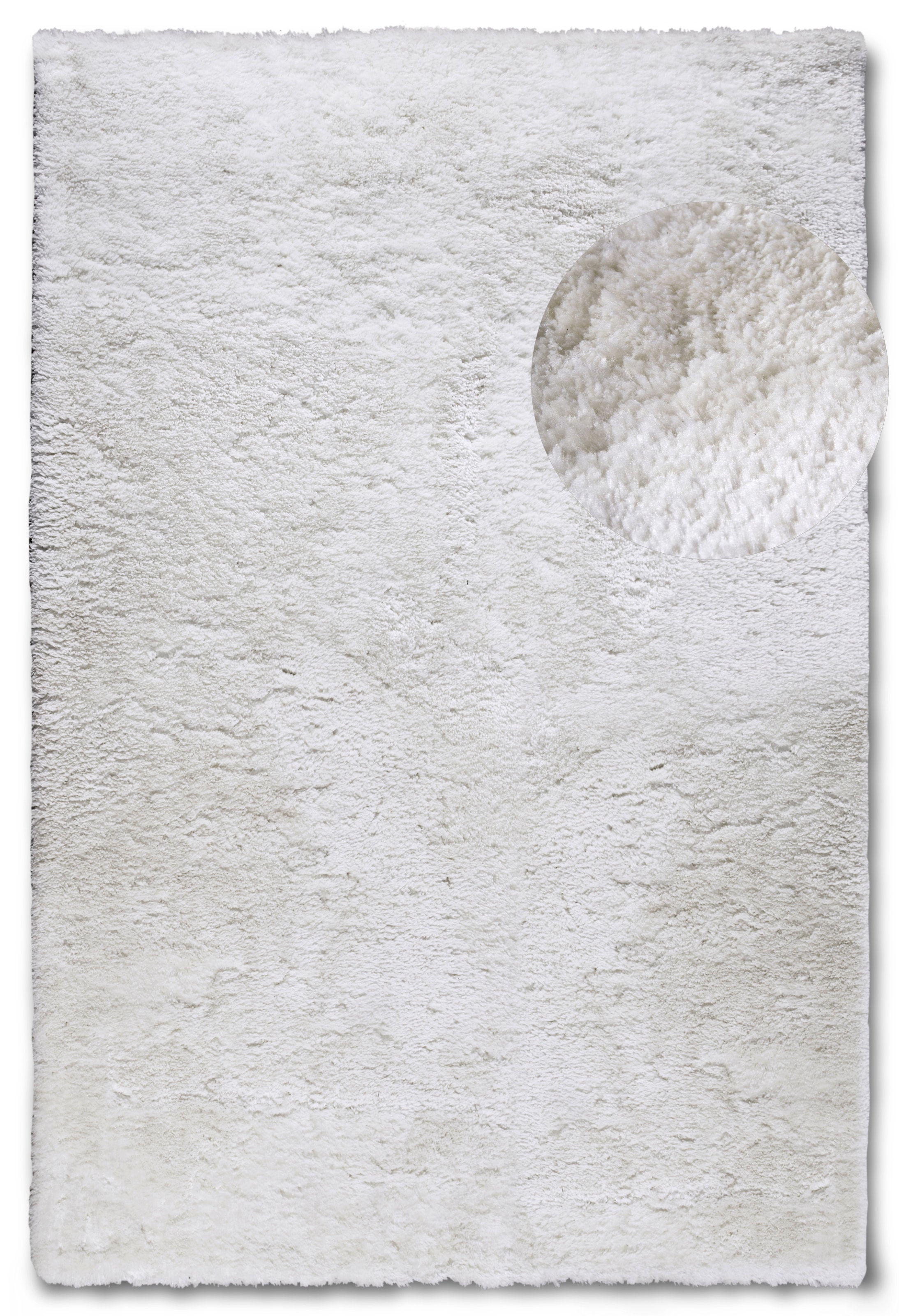 HANSE Home Hochflor-Teppich »Olaf«, rechteckig, 38 mm Höhe, Langflor, Shaggy, einfarbig, flauschig, weich, glänzend, modern, uni