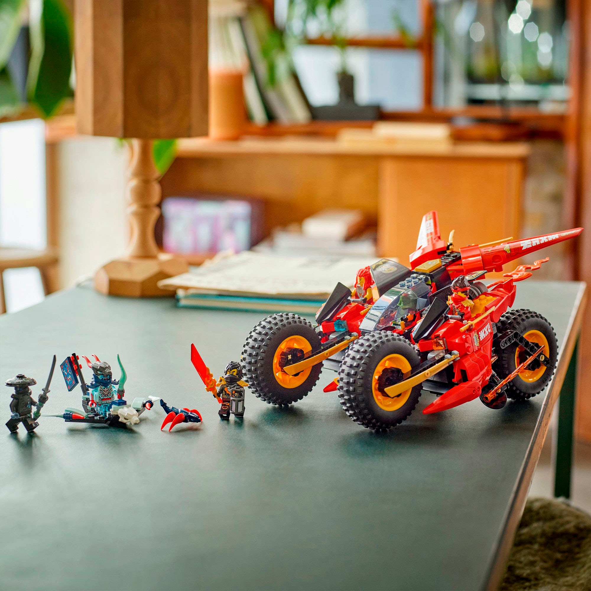 LEGO® Konstruktionsspielsteine »Ninja-Actionflitzer (71844), LEGO Ninjago«, (561 St.), Made in Europe
