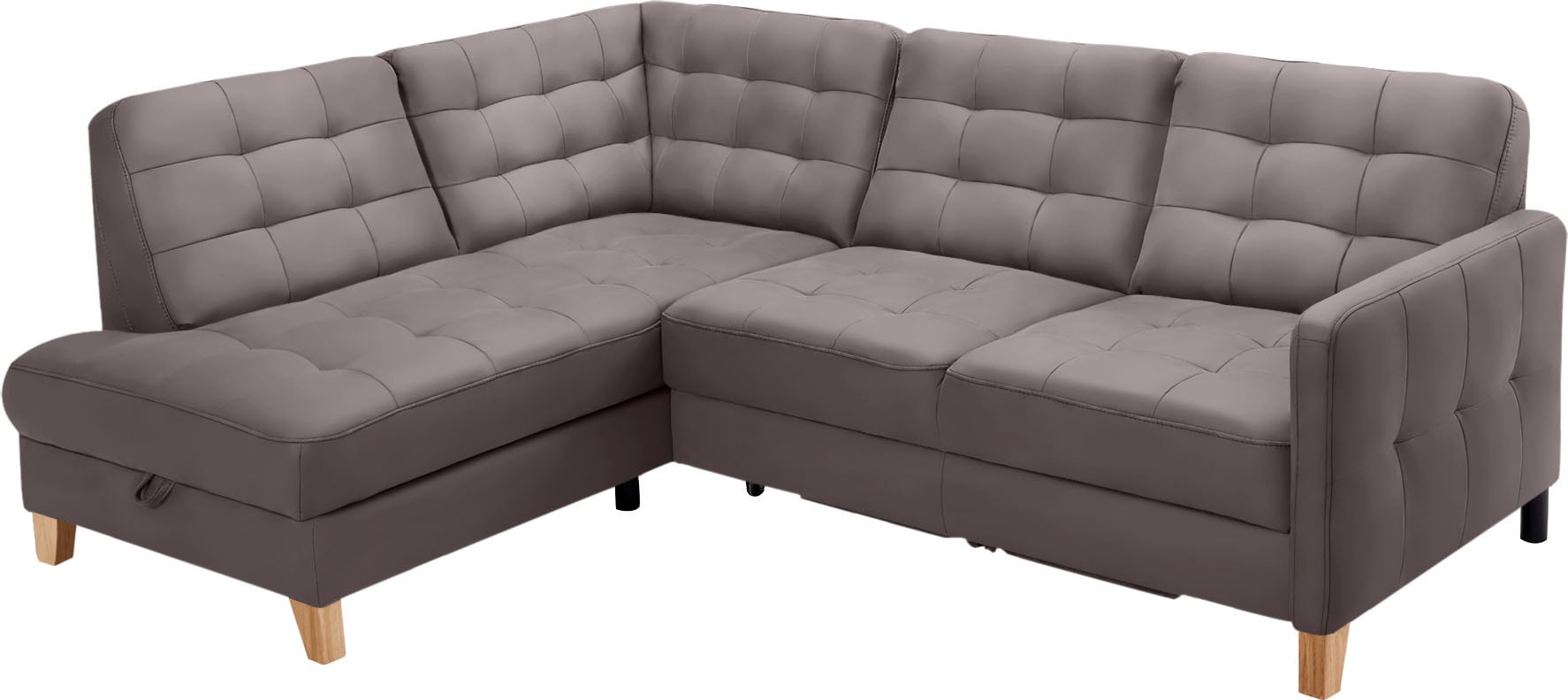 exxpo - sofa fashion Ecksofa »Elio, kompakt und komfortabel, bequem, zeitlo günstig online kaufen