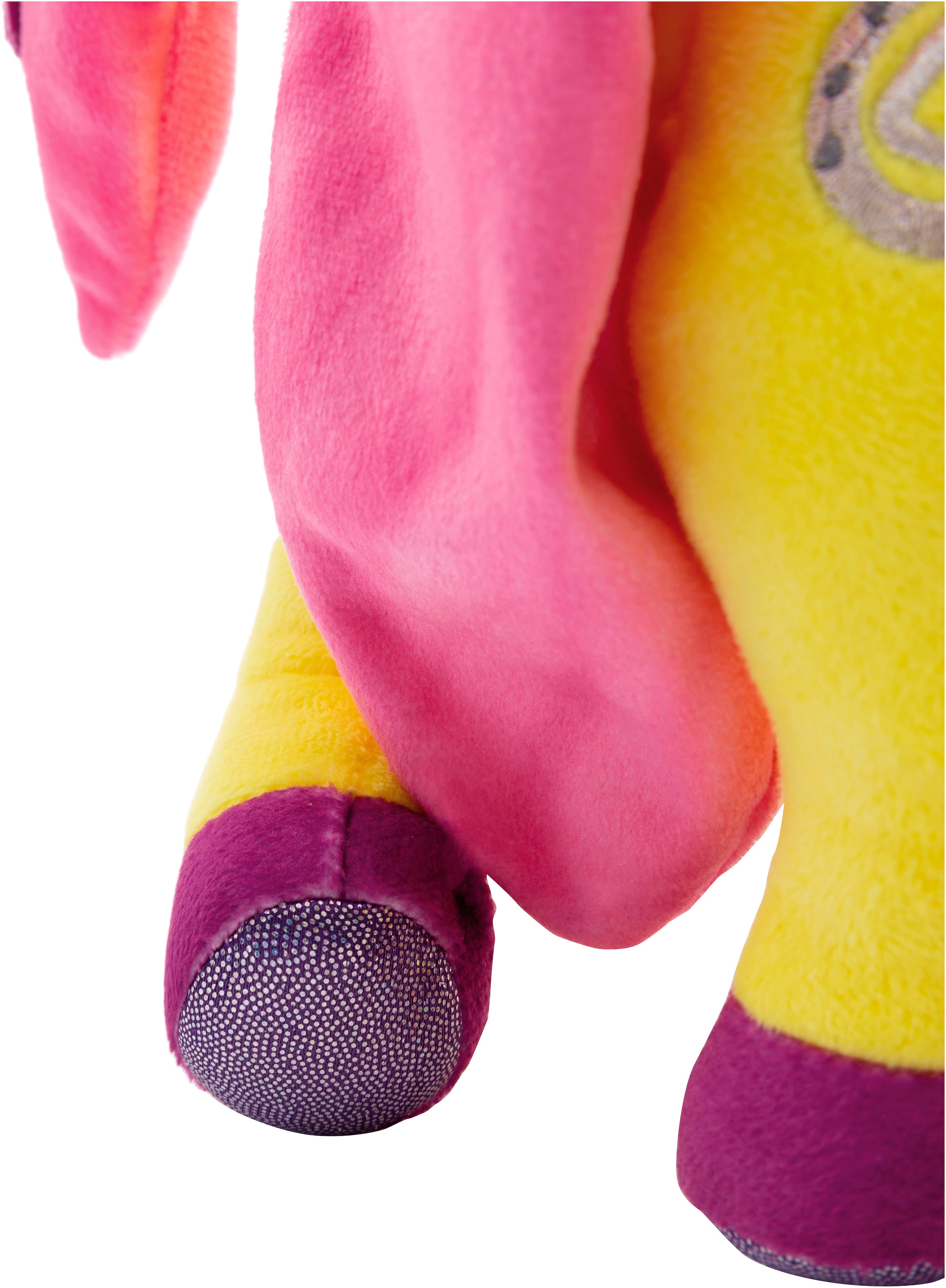 Nici Kuscheltier »Lissy PONY, Einhorn Dilara gelb-pink, 22 cm«, stehend