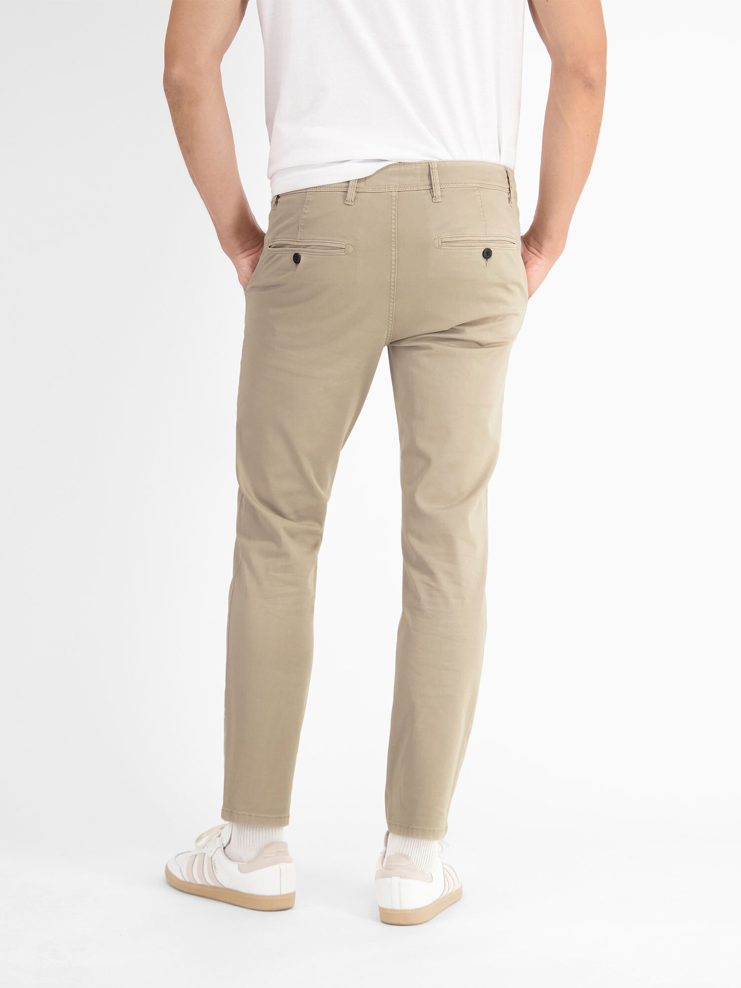 LERROS 5-Pocket-Jeans »LERROS Basic Chino in Strukturqualität, SLIM FIT«