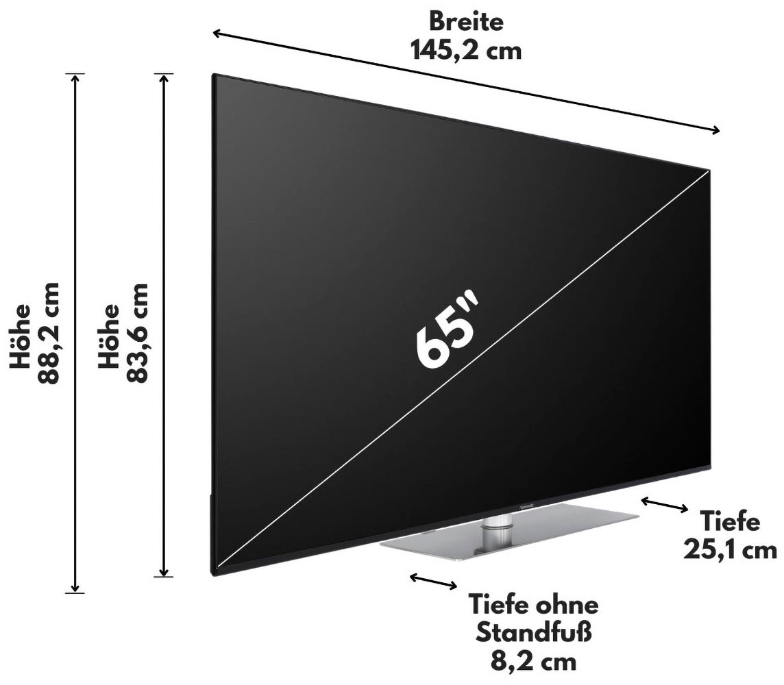 Hanseatic LED-Fernseher »65U800UDS«, 4K Ultra HD, Smart-TV-Android TV