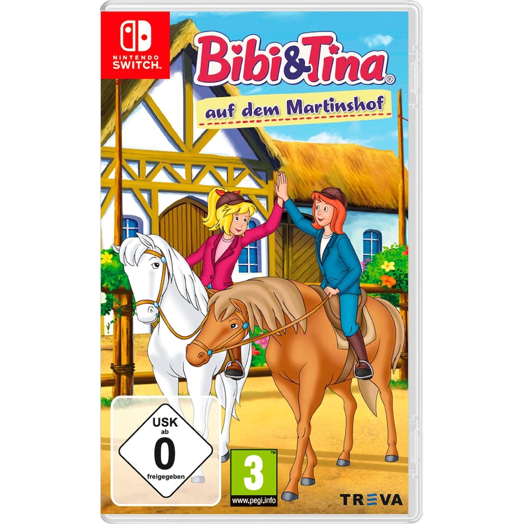Kiddinx Spielesoftware »Bibi Und Tina Auf Dem Martinshof«, Nintendo Switch