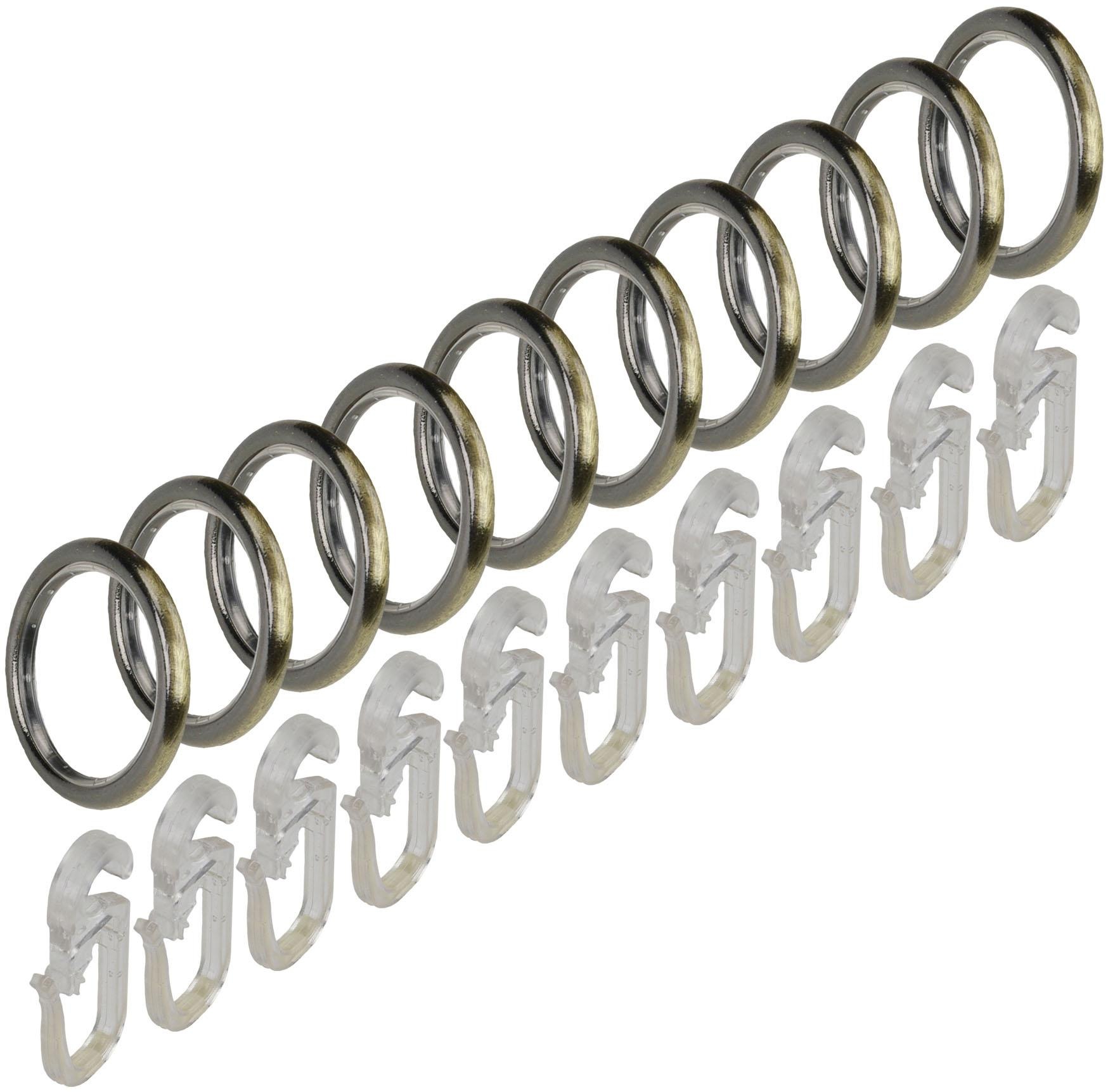 Liedeco Gardinenstange »Esp Endkappe«, 1 läufig-läufig, Fixmaß, 1-läufig im Fixmaß Ø 16 mm