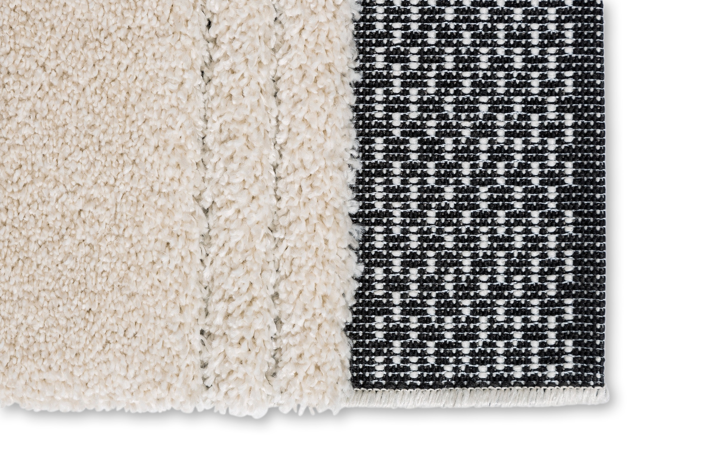 SCHÖNER WOHNEN-Kollektion Hochflor-Teppich »Winsome 6318-242«, rechteckig, 25 mm Höhe, Langflor, Hoch Tief Struktur, Wohnzimmer, Schöner Wohnen Kollektion