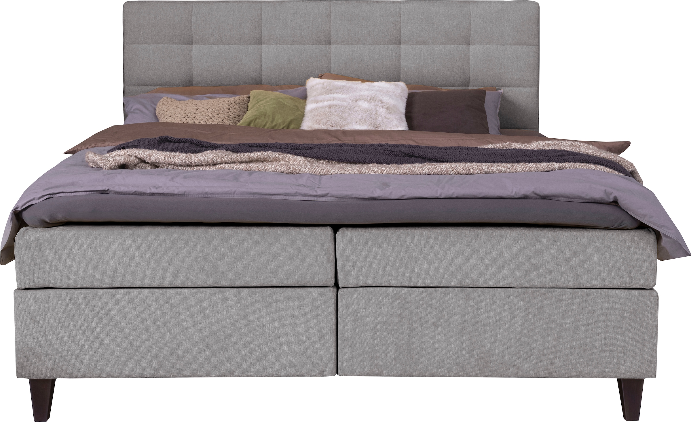 alina Boxspringbett »Neomi« inklusive Matratze und Topper