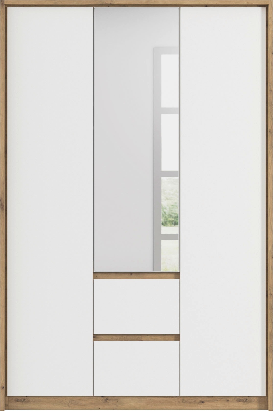 rauch Drehtürenschrank "Mainz mit Spiegel und Passepartout" optional mit Be günstig online kaufen