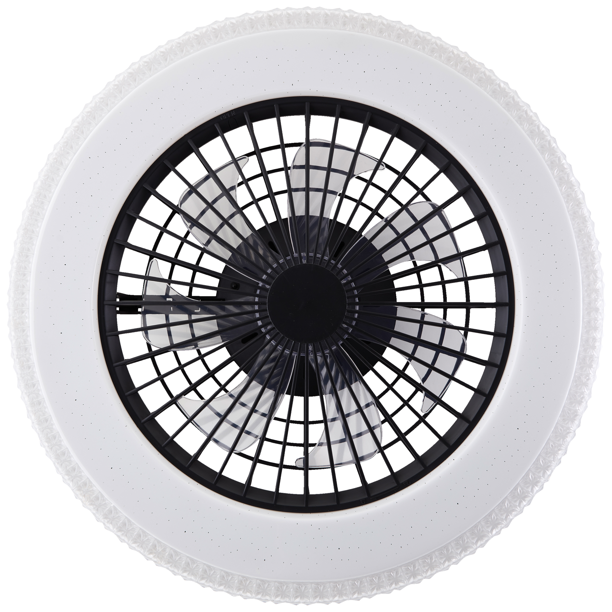 Brilliant LED Deckenleuchte »Badria«, mit Ventilator, 49 cm, digitales RGB, 4700 lm, dimmbar, 3000-6500 K