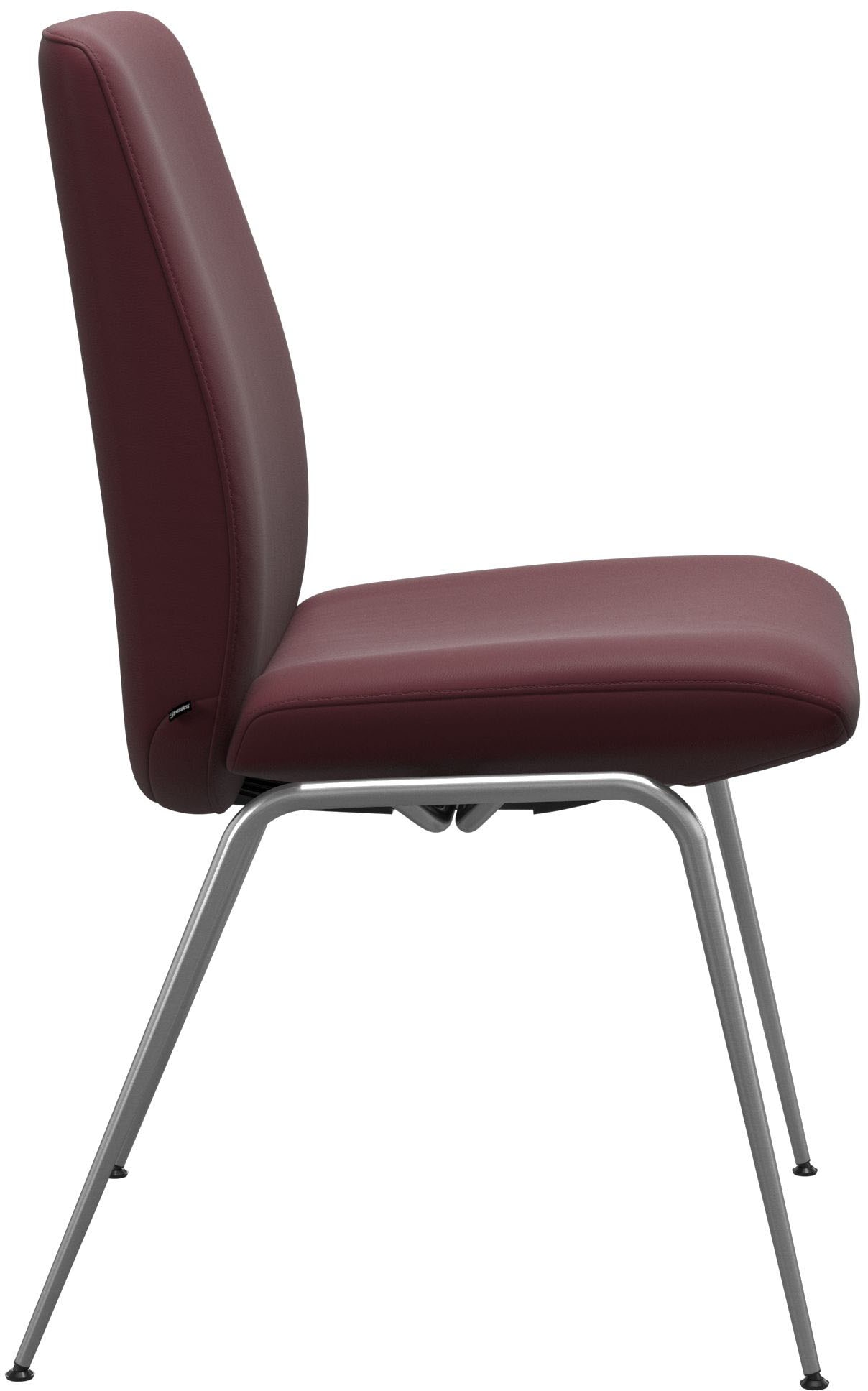 Stressless® Polsterstuhl »Laurel«, Leder BATICK, Low Back, Größe L, mit Beinen aus Stahl in Chrom glänzend