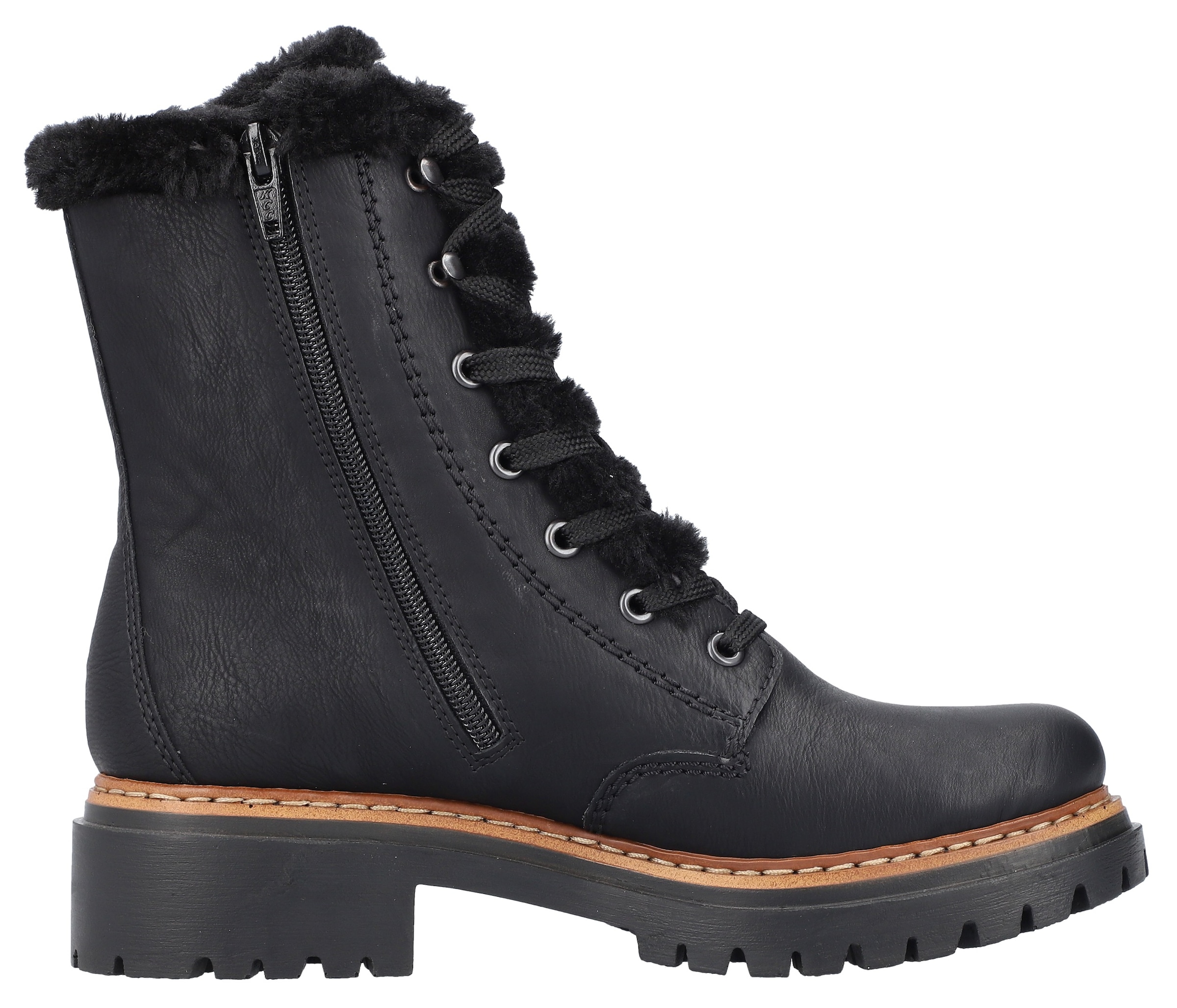 Rieker Winterstiefelette, Schnürboots, Profilsohle -150 Jahre Rieker Jubiläumsartikel