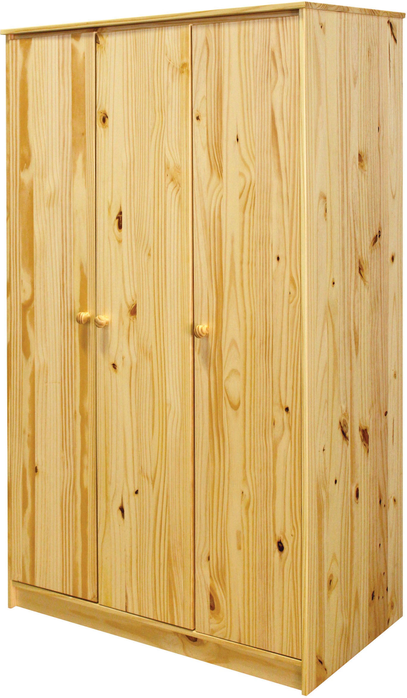 Home affaire Kleiderschrank 1 Stk. tlg. gefertigt aus massivem Kiefernholz günstig online kaufen