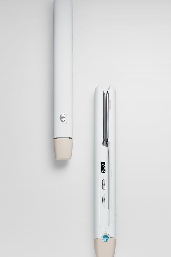 Medion® Glätteisen »HS2 (MD19865)«, Keramik-Turmalin, kabellos nutzbar, Flexible Styling-Platten, 5 regelbare Hitzestufen
