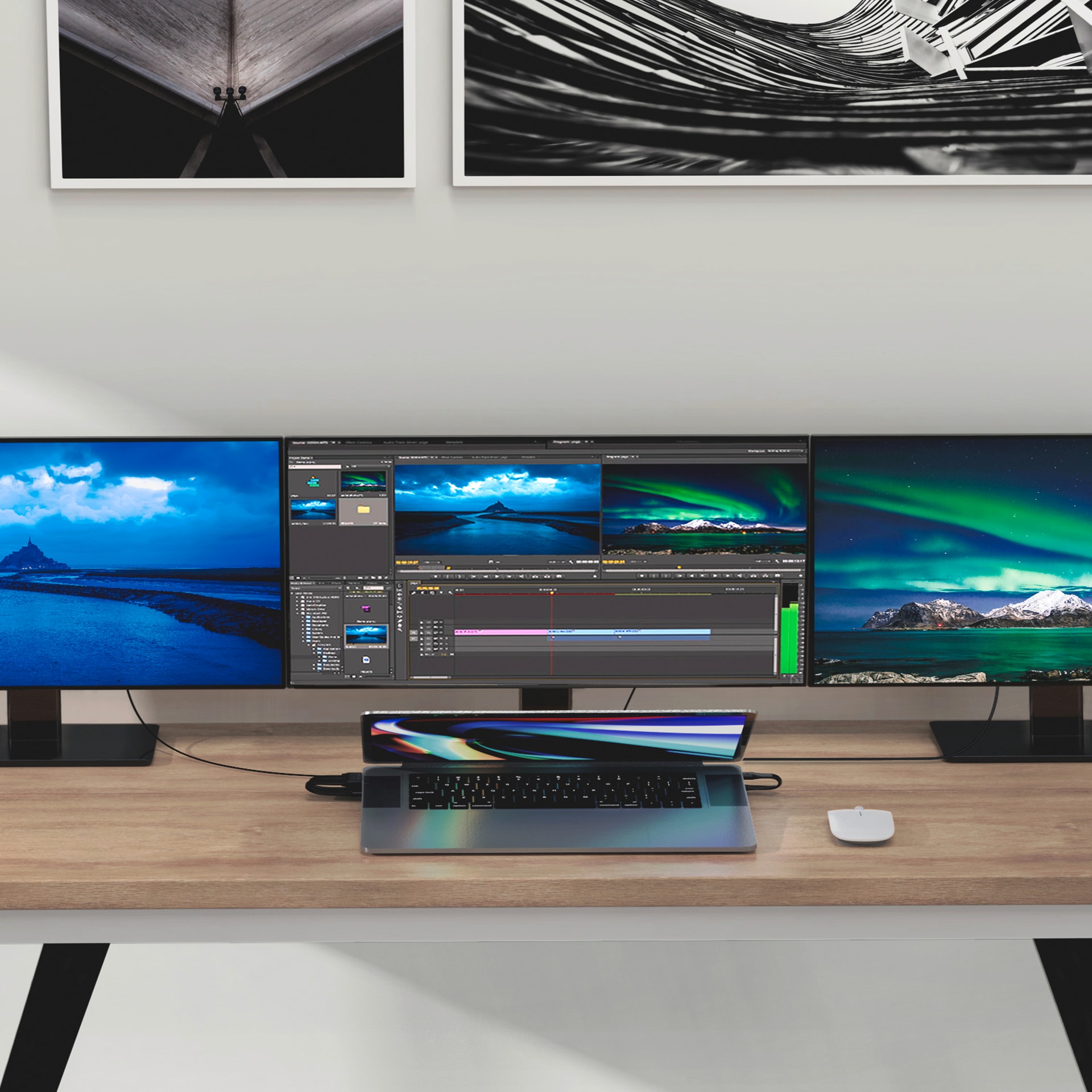 Targus Laptop-Dockingstation »HyperDrive 4K Multi-Display Dock für 13”-16” MacBooks«